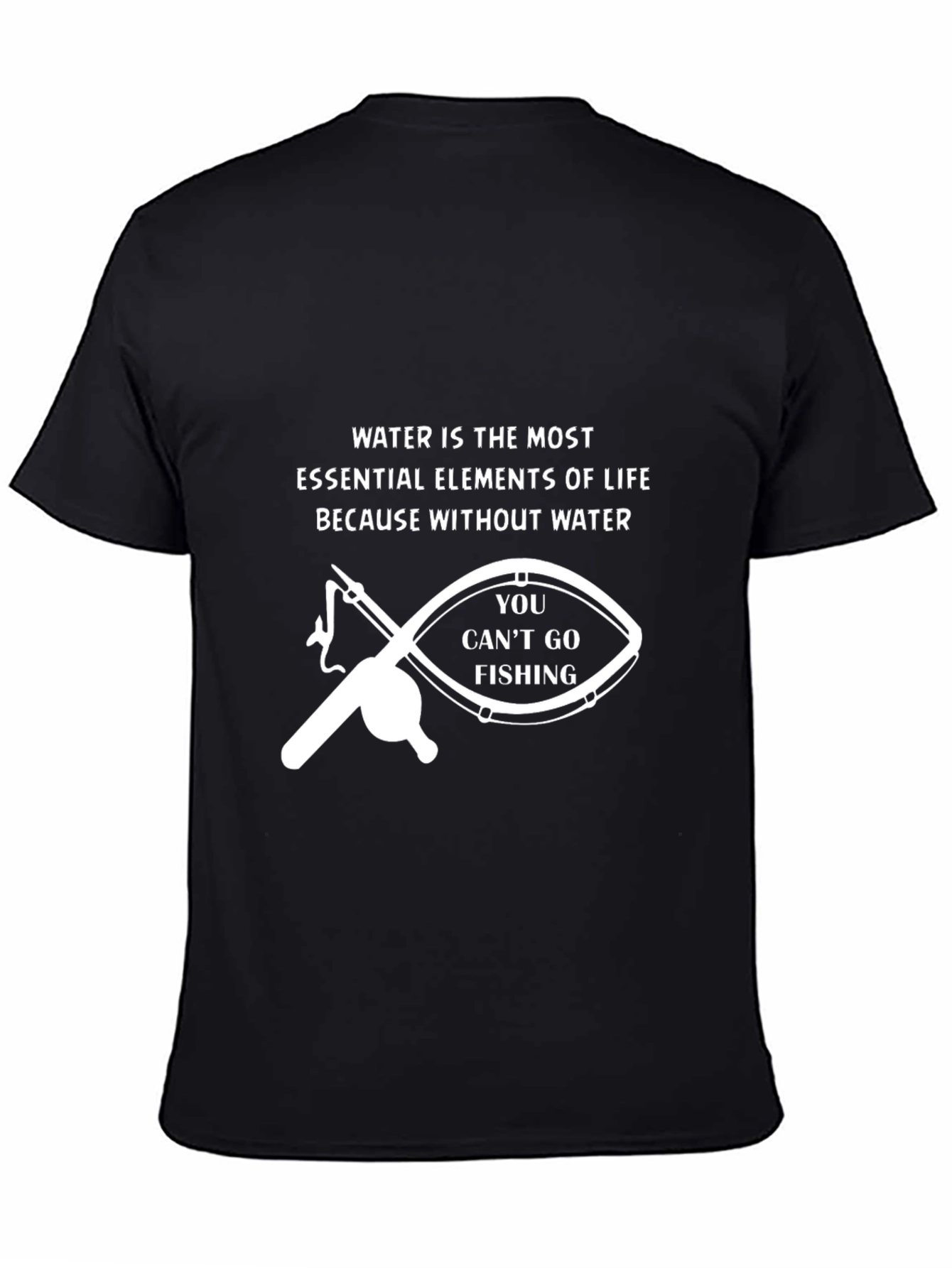 Water Essential Elements Fishing T-Shirt