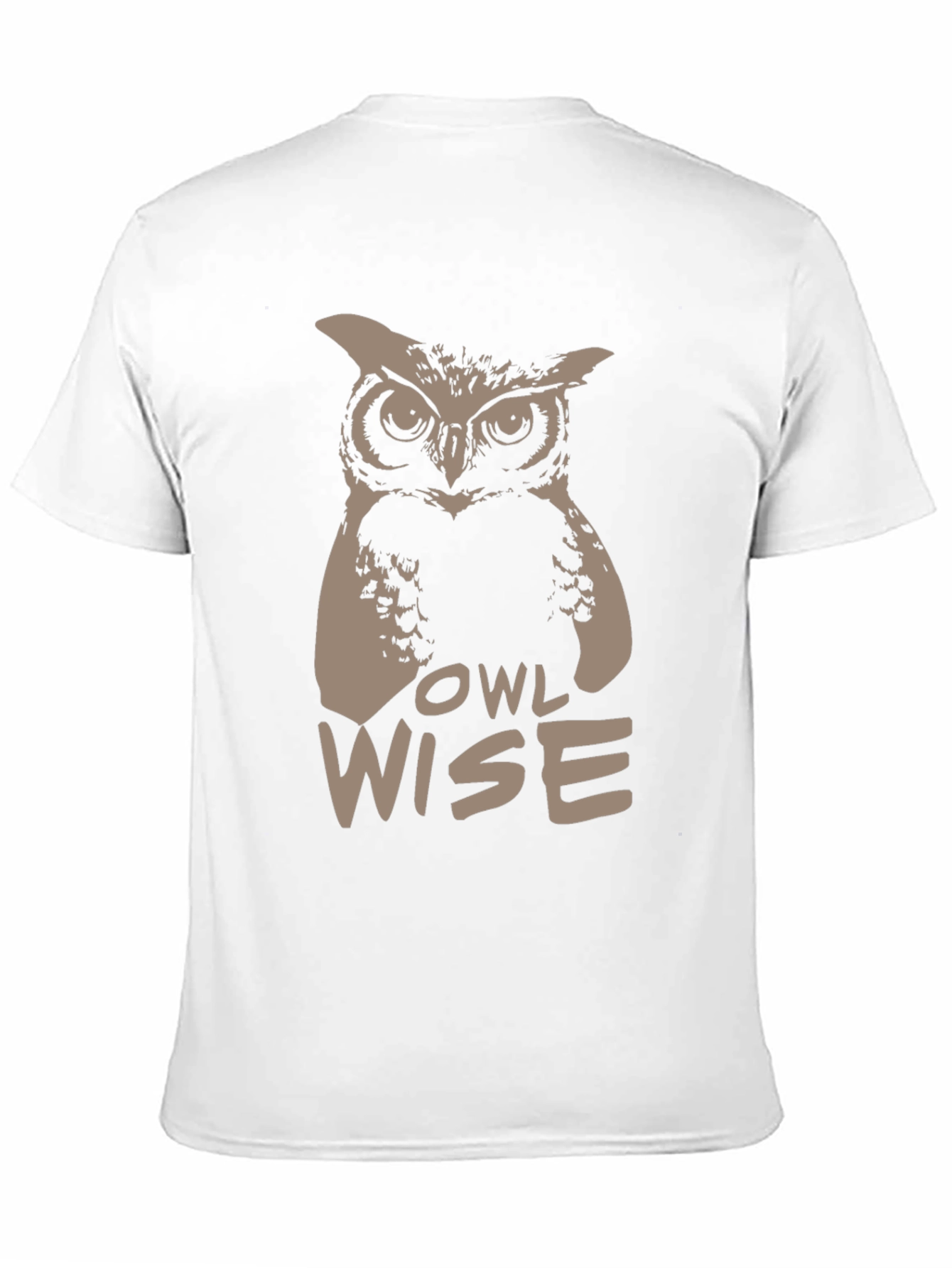 Owl Wise Graphic Print T-Shirt
