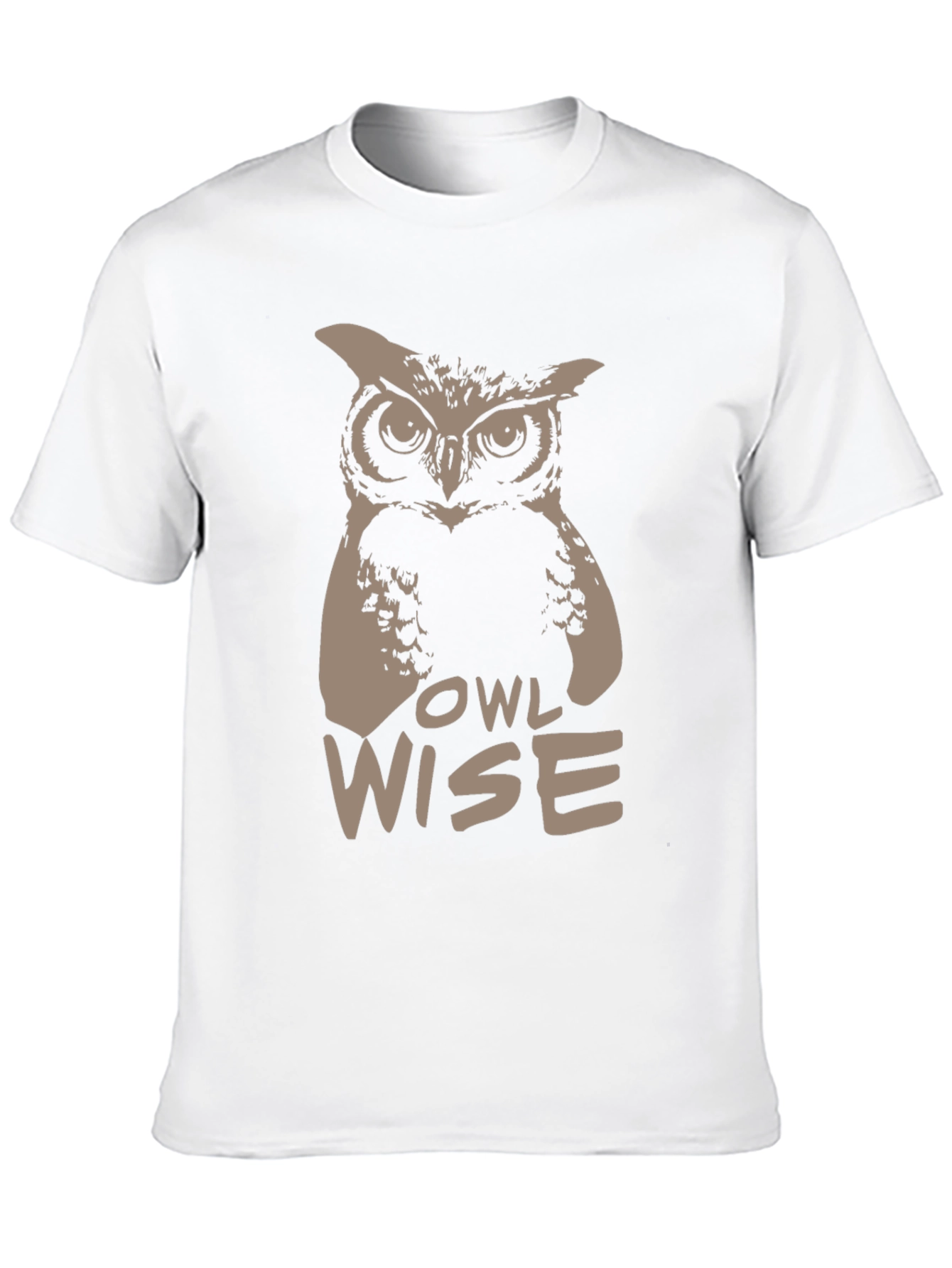 Owl Wise Graphic Print T-Shirt
