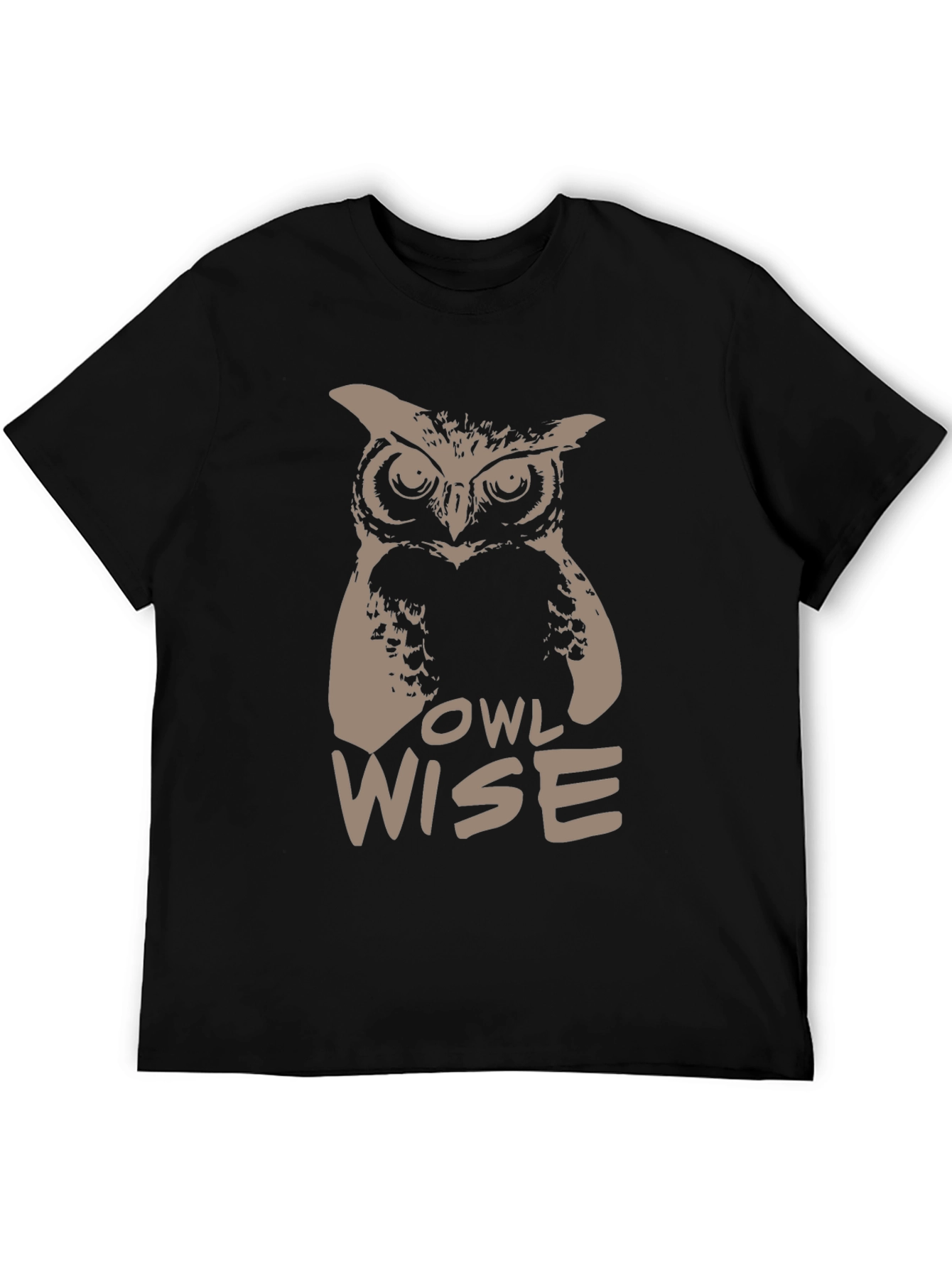 Owl Wise Graphic Print T-Shirt