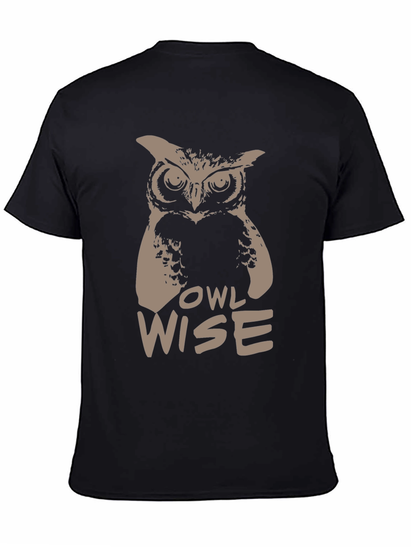 Owl Wise Graphic Print T-Shirt