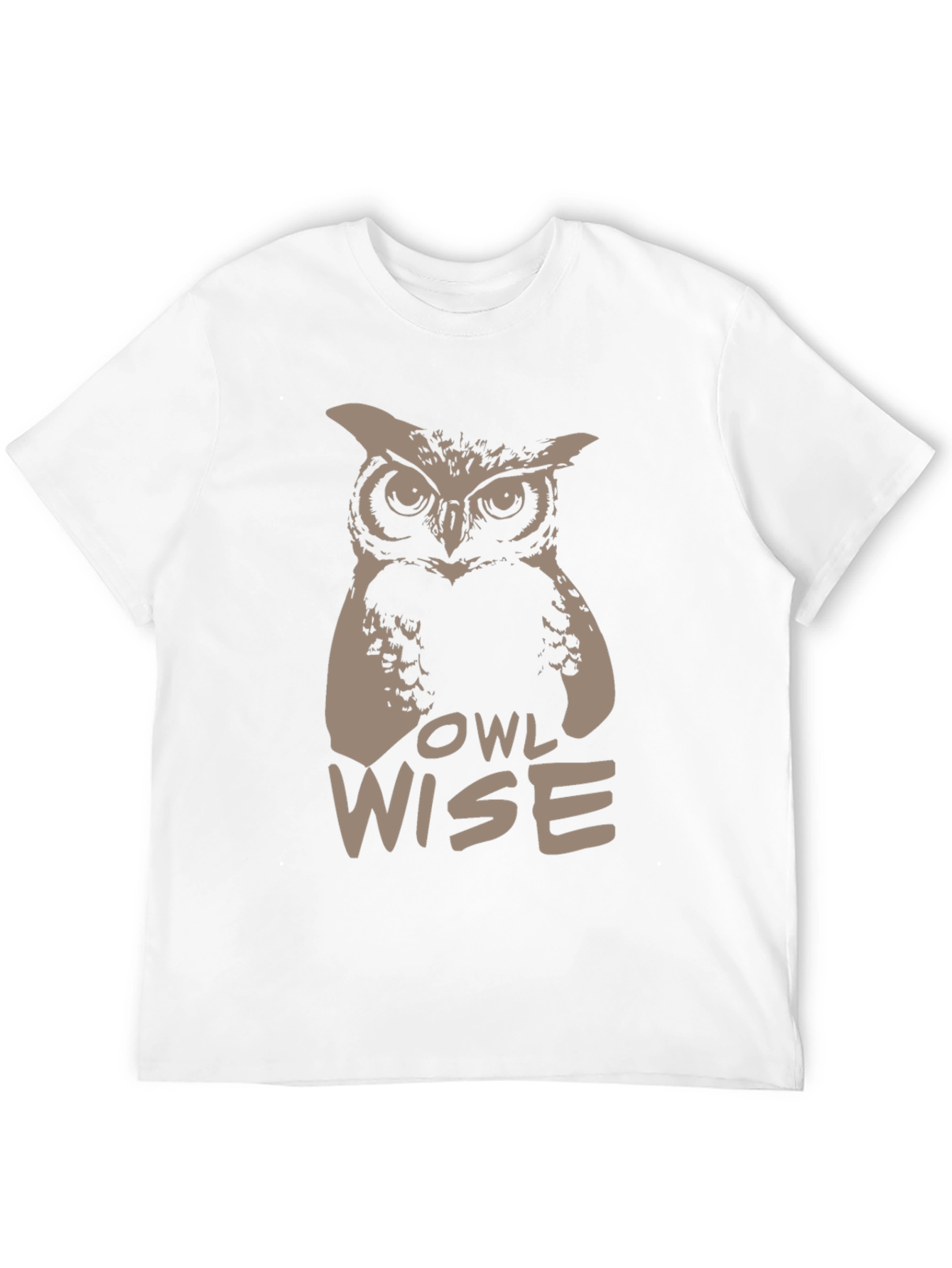 Owl Wise Graphic Print T-Shirt