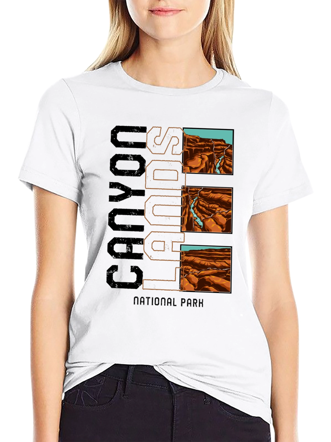 Canyon Lands National Park Graphic T-Shirt