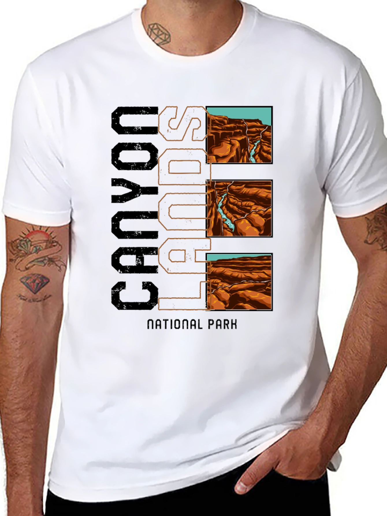 Canyon Lands National Park Graphic T-Shirt
