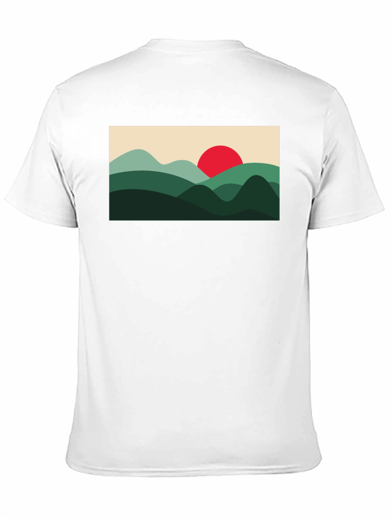 Mountains and Sun Graphic Tee