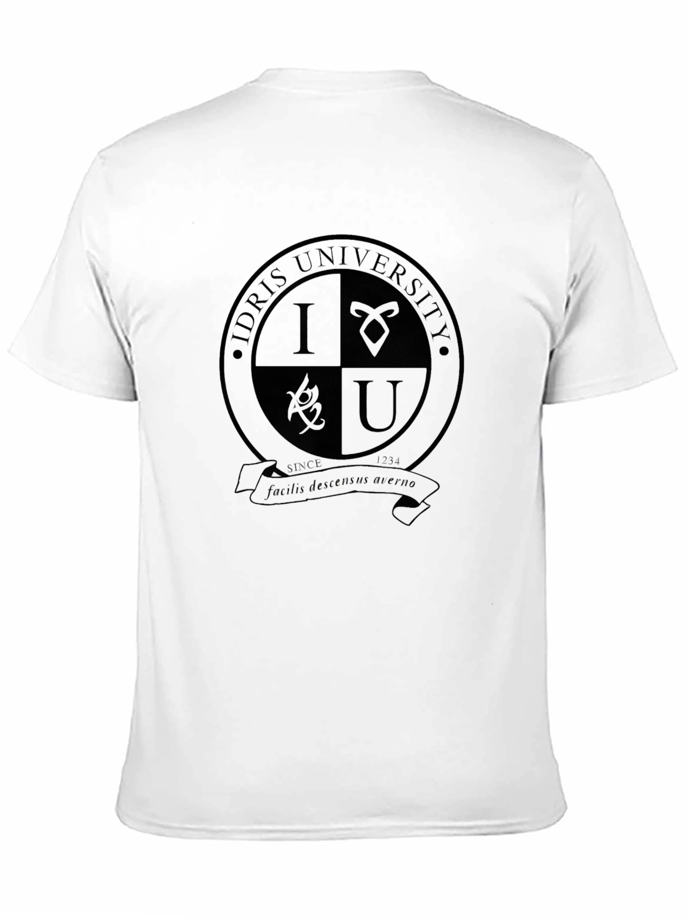 Idris University Black T-Shirt