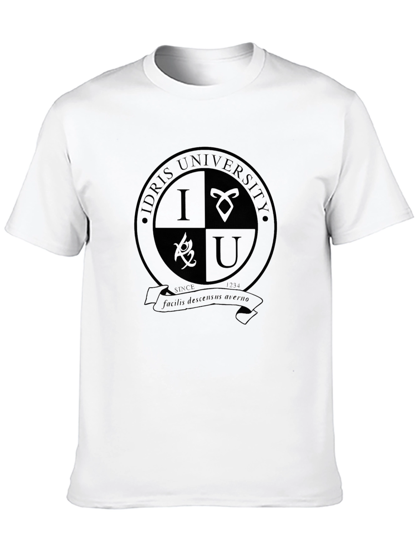 Idris University Black T-Shirt