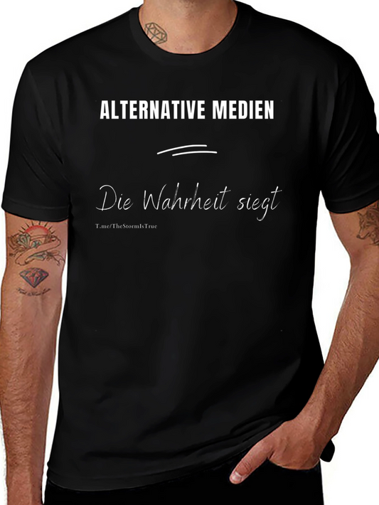 Alternative Medien T-Shirt - Die Wahrheit siegt