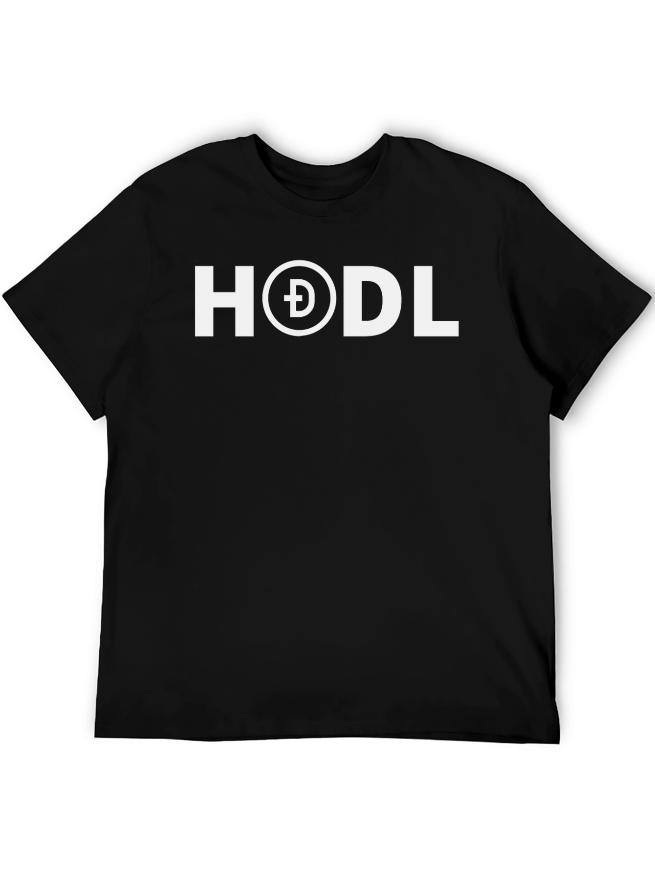 HODL Dogecoin Crypto T-Shirt - Black