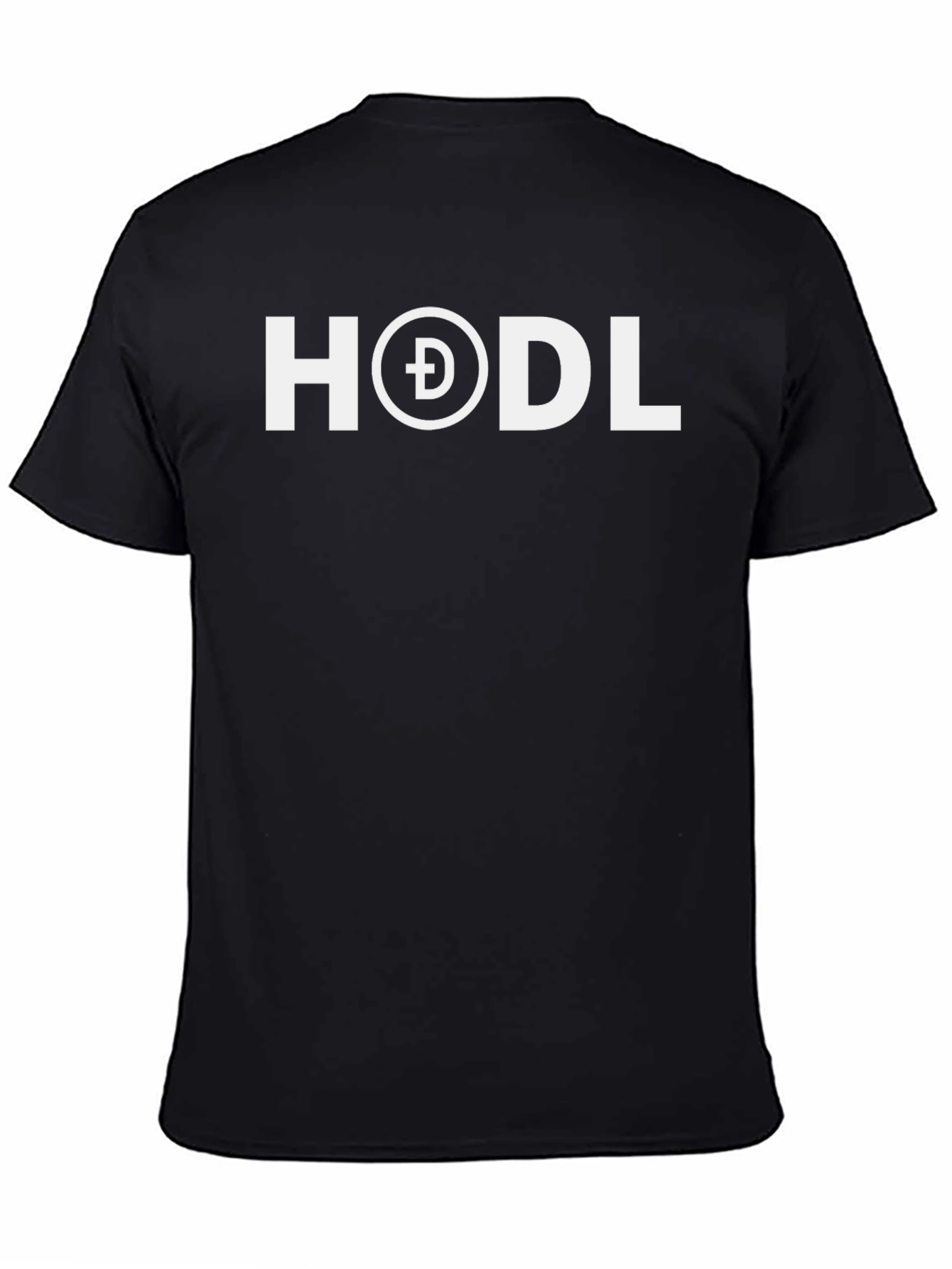 HODL Dogecoin Crypto T-Shirt - Black