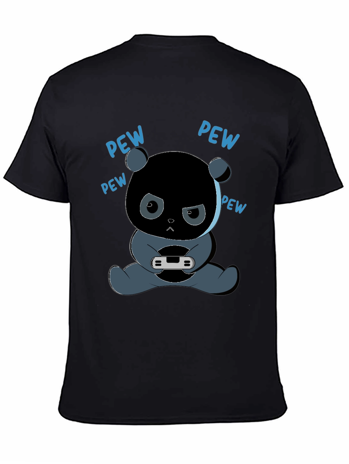 Gamer Panda T-Shirt - Pew Pew