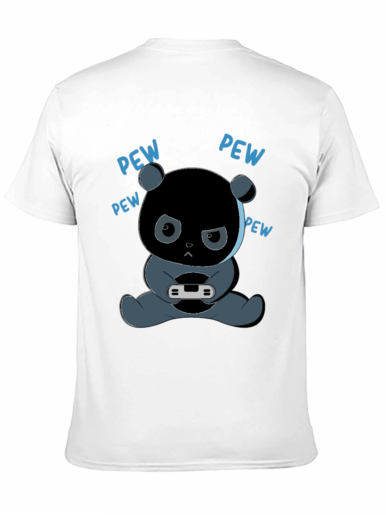 Gamer Panda T-Shirt - Pew Pew