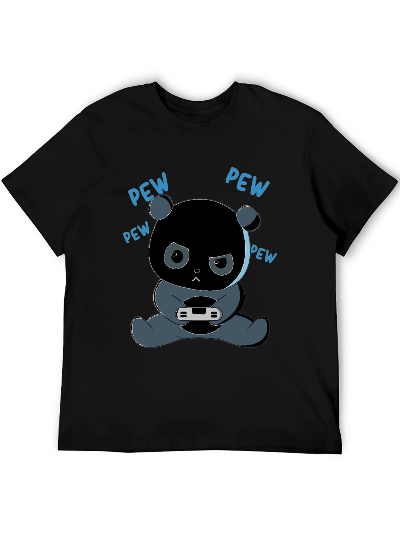 Gamer Panda T-Shirt - Pew Pew