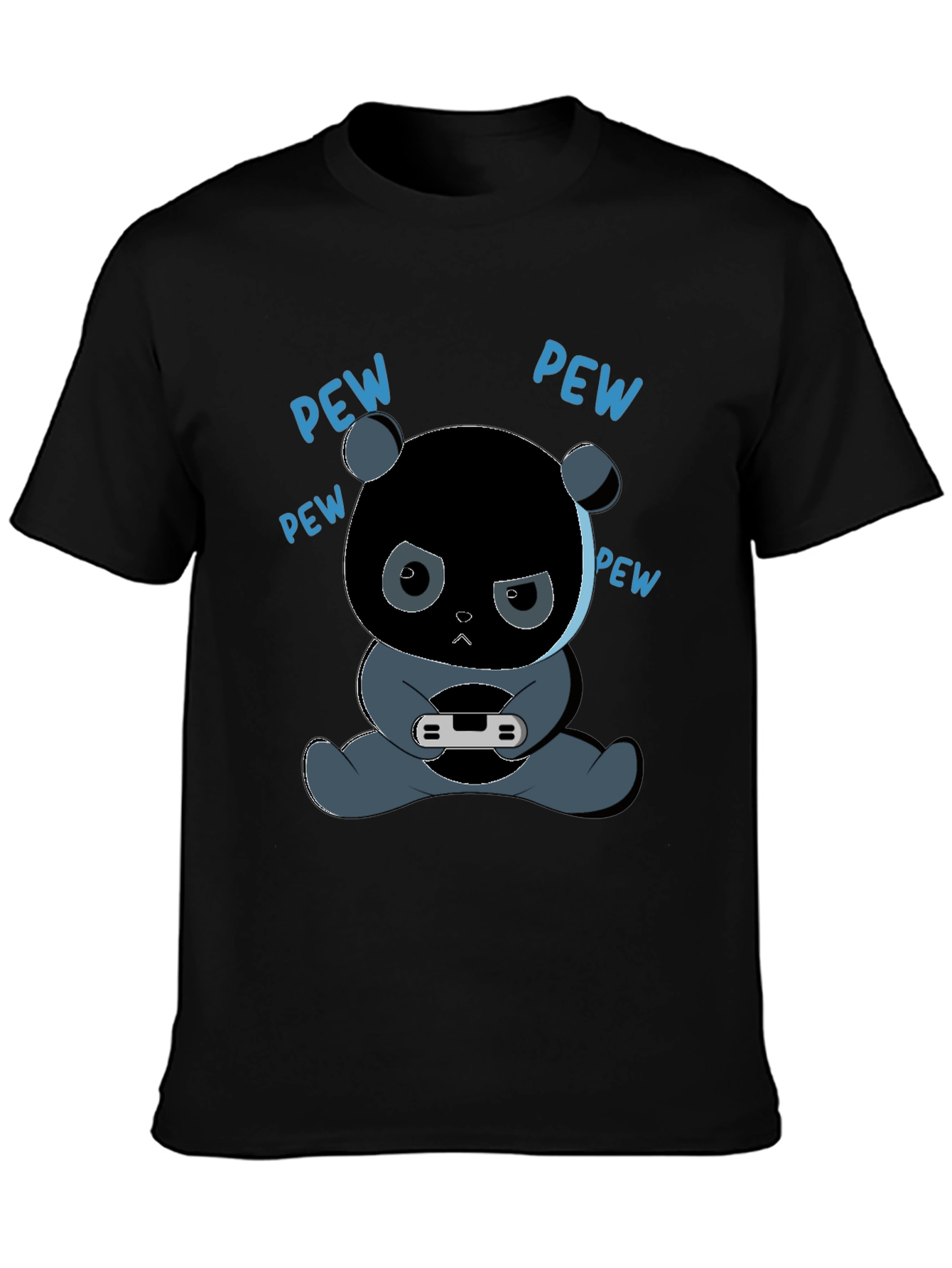 Gamer Panda T-Shirt - Pew Pew