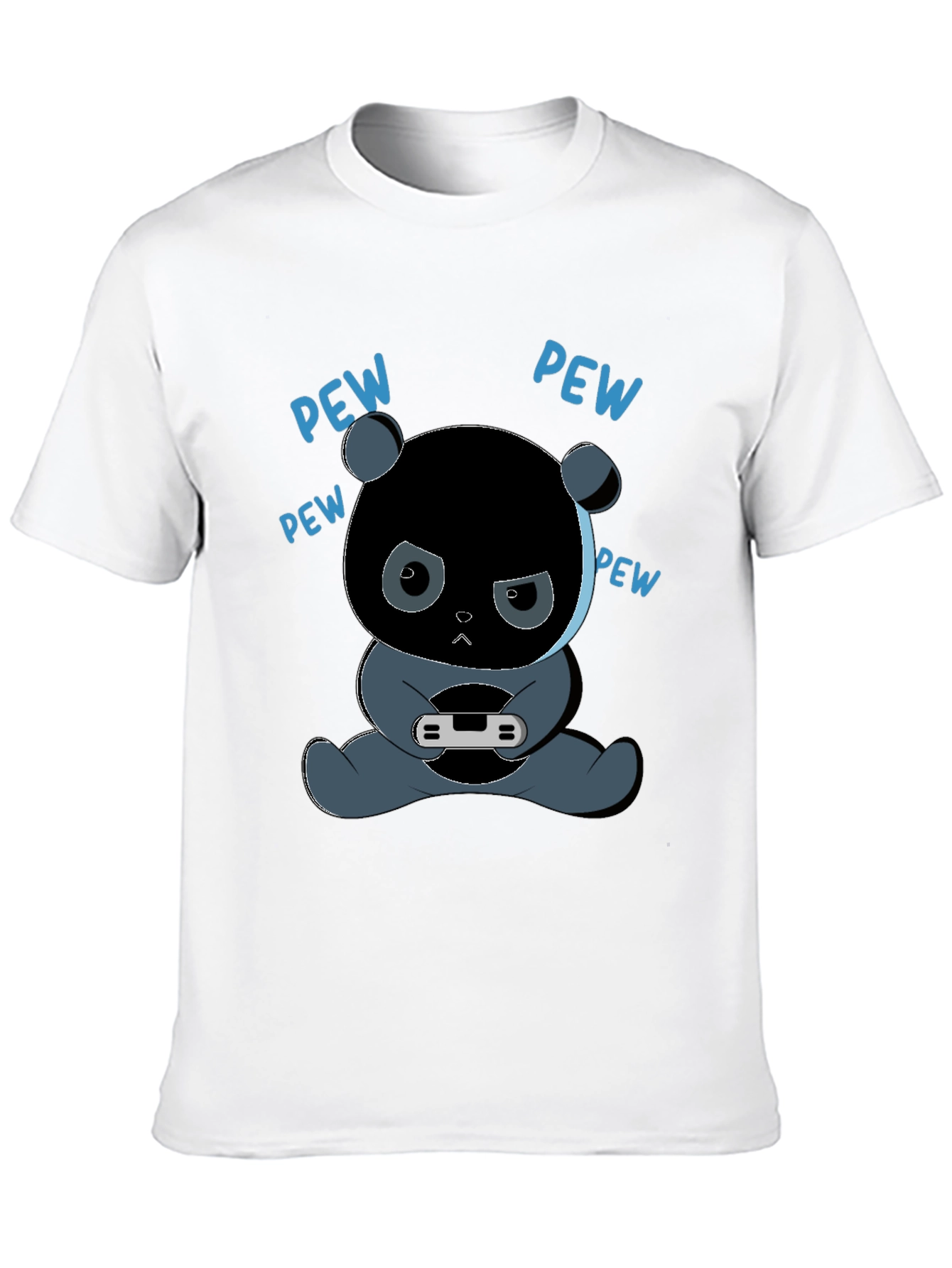 Gamer Panda T-Shirt - Pew Pew