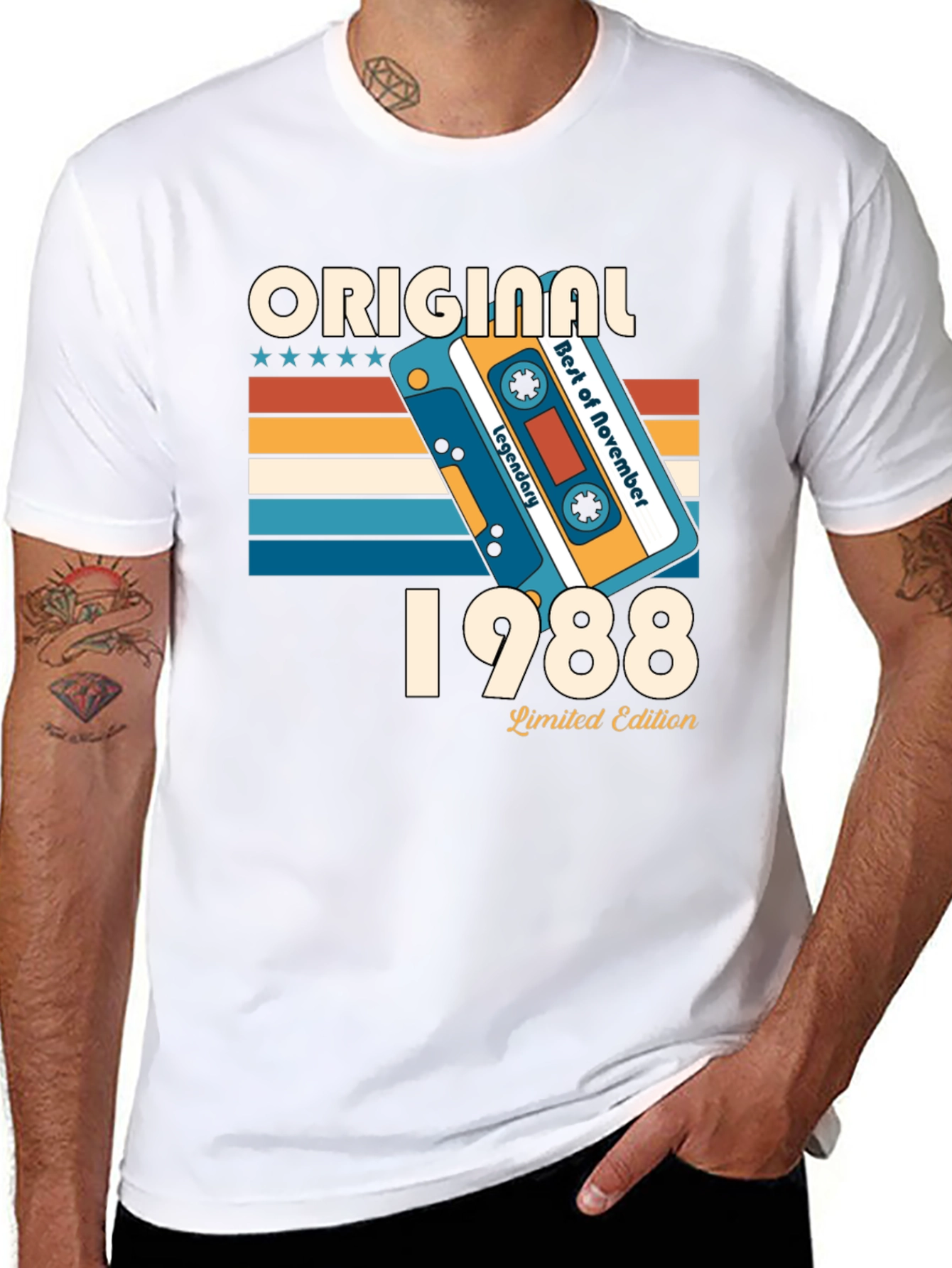 Original 1988 Limited Edition Birthday T-Shirt