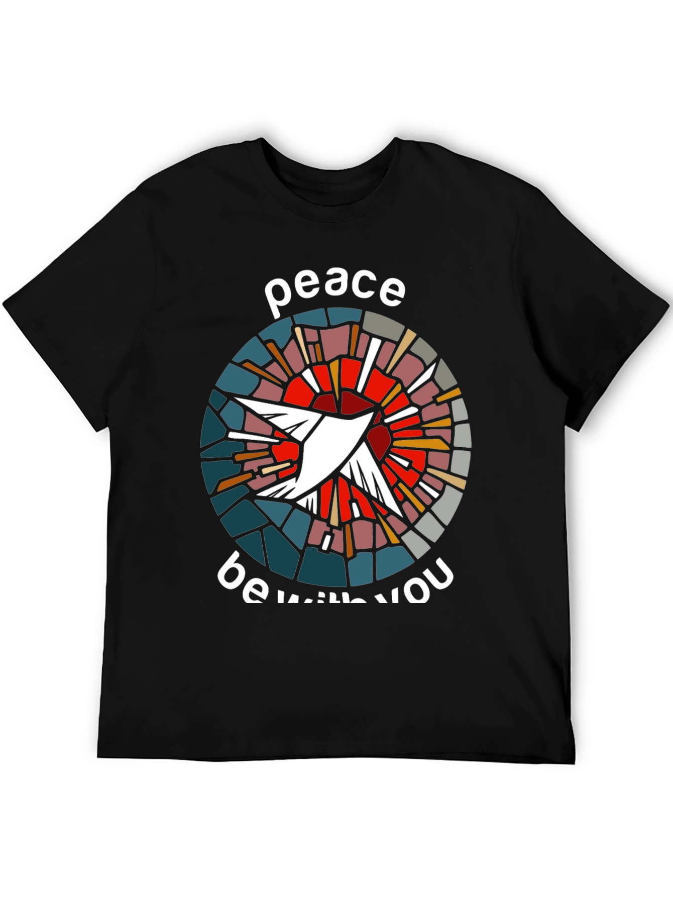 Peace Be With You Dove Graphic T-Shirt