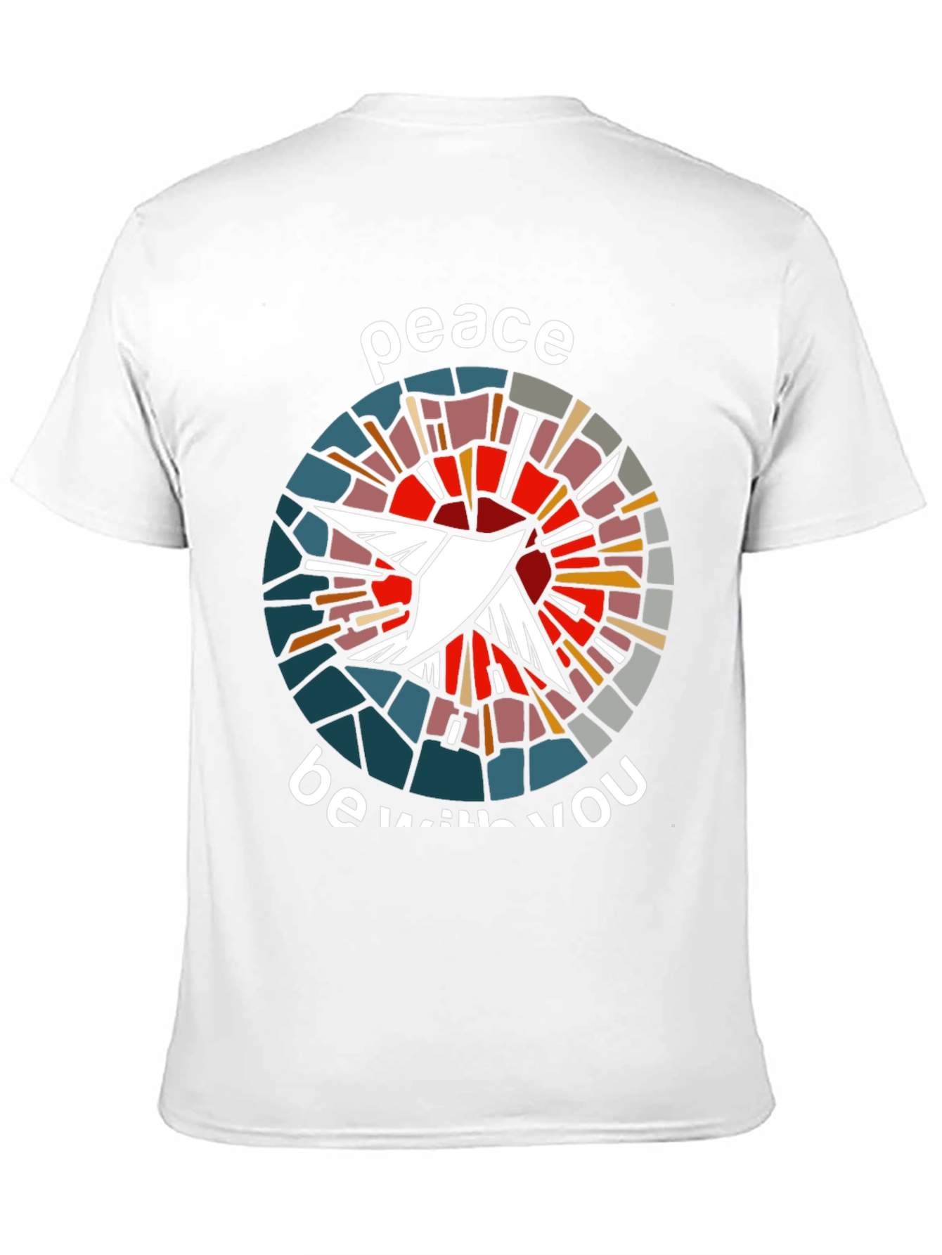 Peace Be With You Dove Graphic T-Shirt
