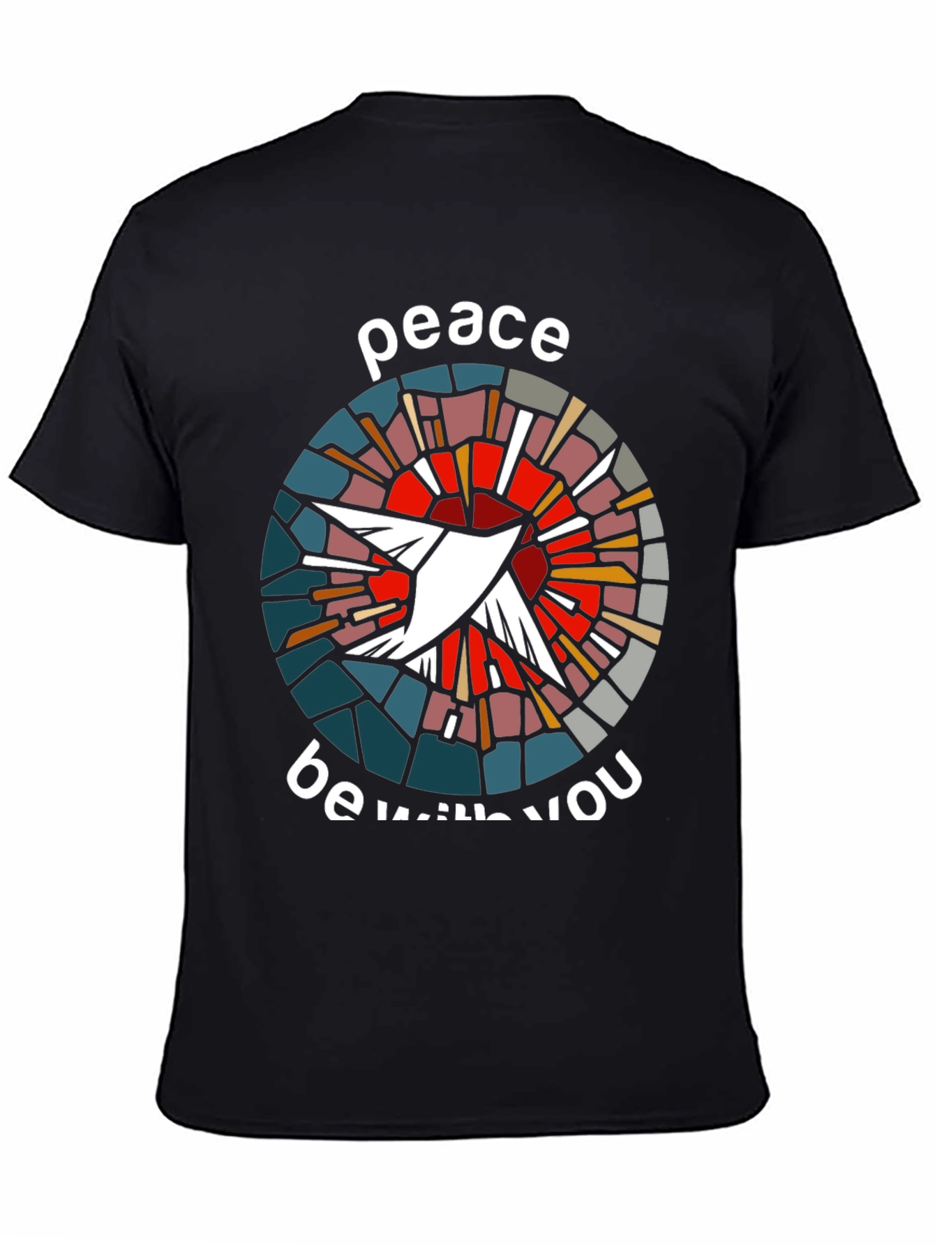 Peace Be With You Dove Graphic T-Shirt