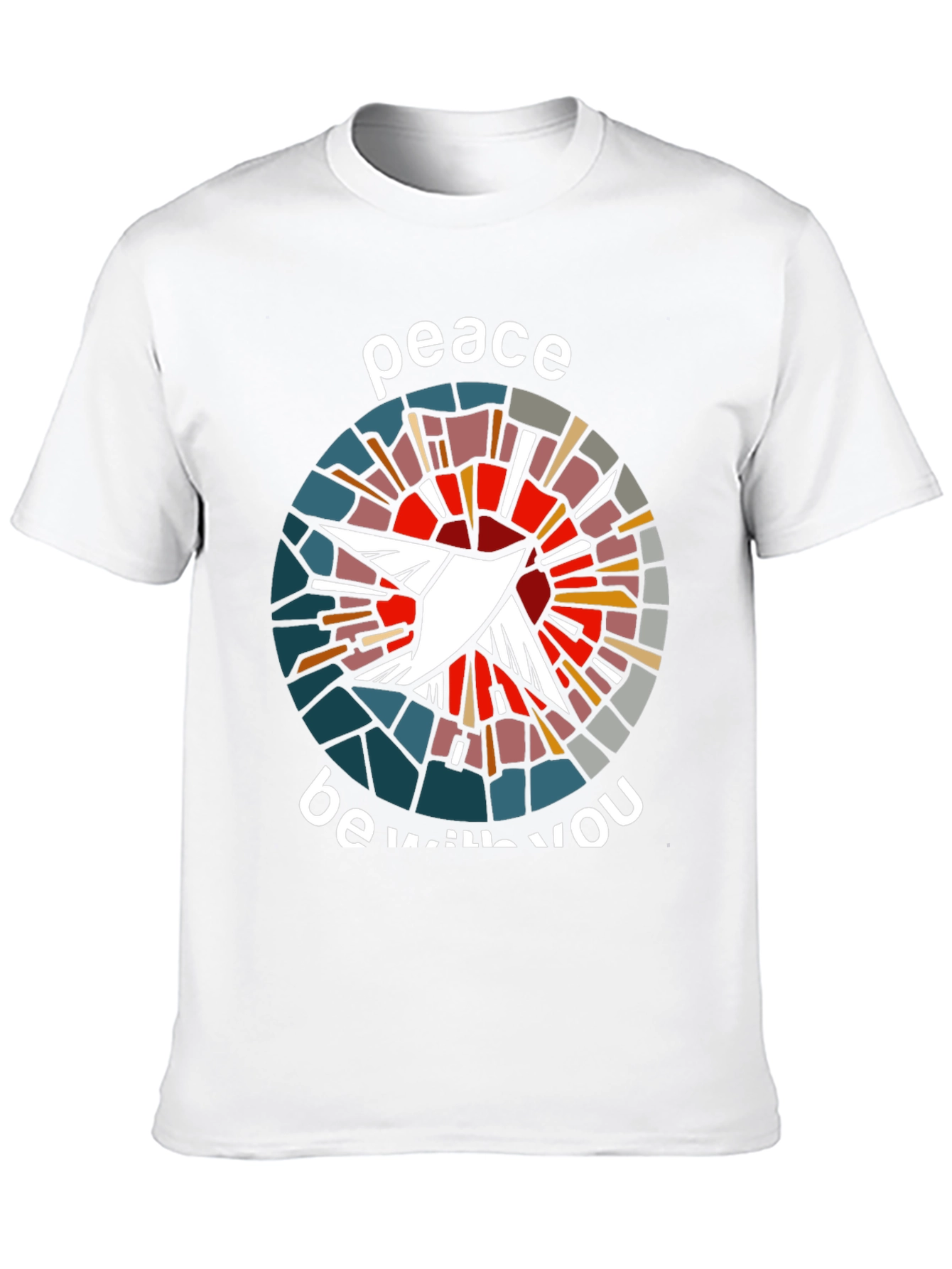 Peace Be With You Dove Graphic T-Shirt