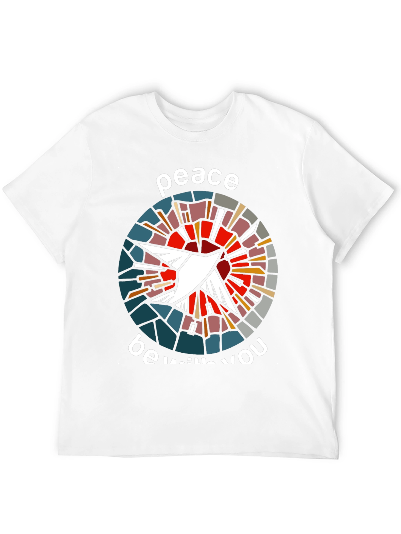 Peace Be With You Dove Graphic T-Shirt