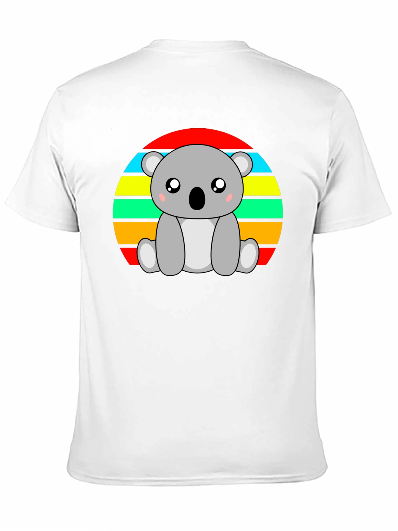 Cute Koala Sunset Graphic Tee