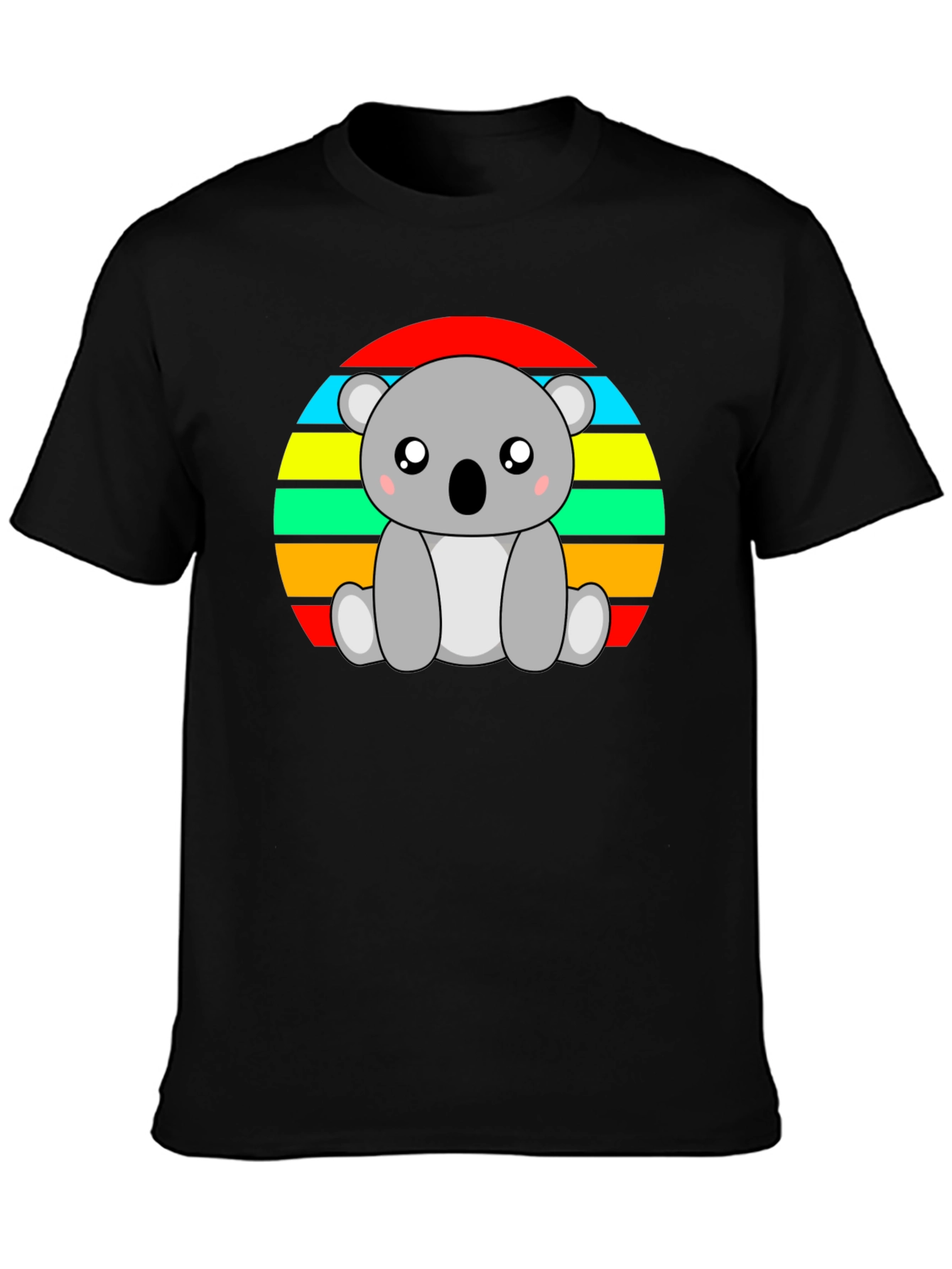 Cute Koala Sunset Graphic Tee