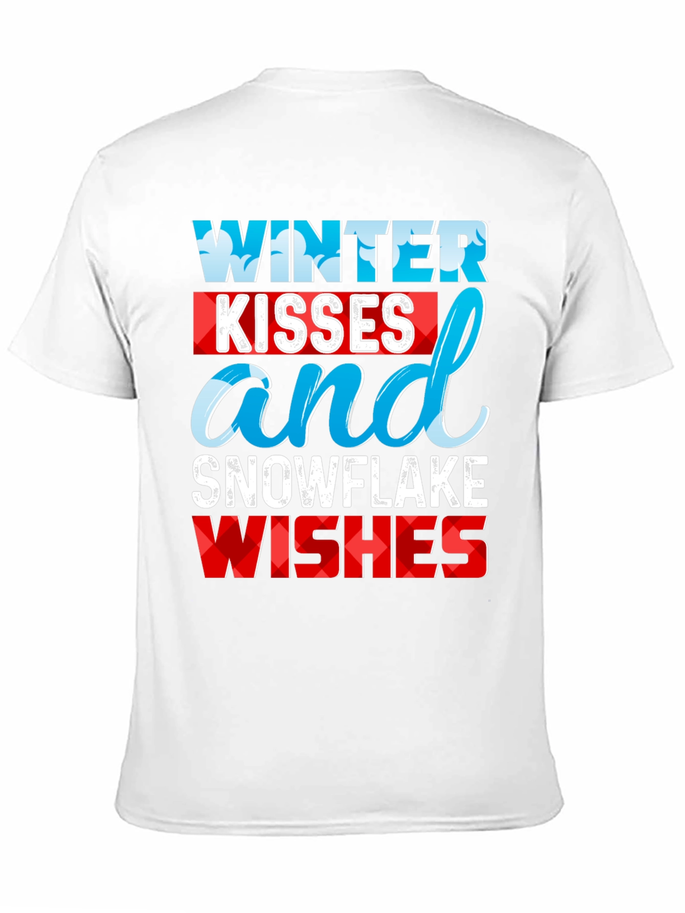 Winter Kisses Snowflake Wishes Graphic Tee