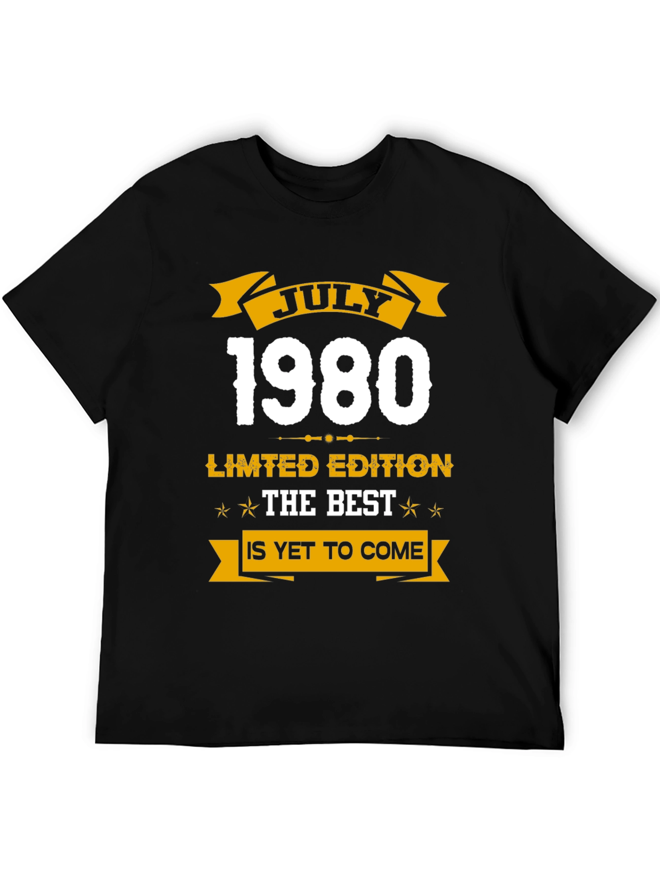 July 1980 Limited Edition Birthday T-Shirt