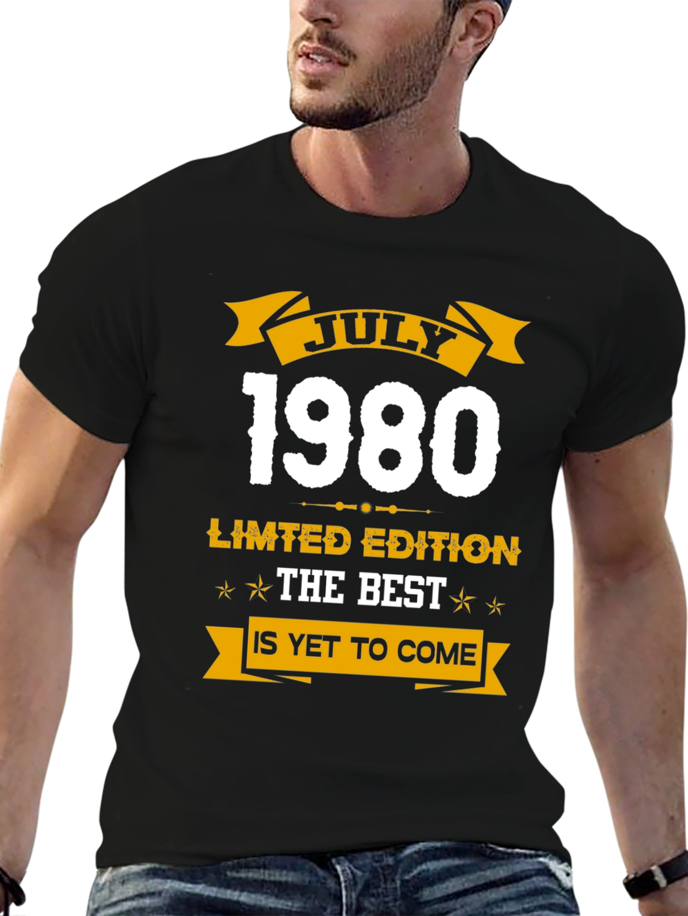 July 1980 Limited Edition Birthday T-Shirt