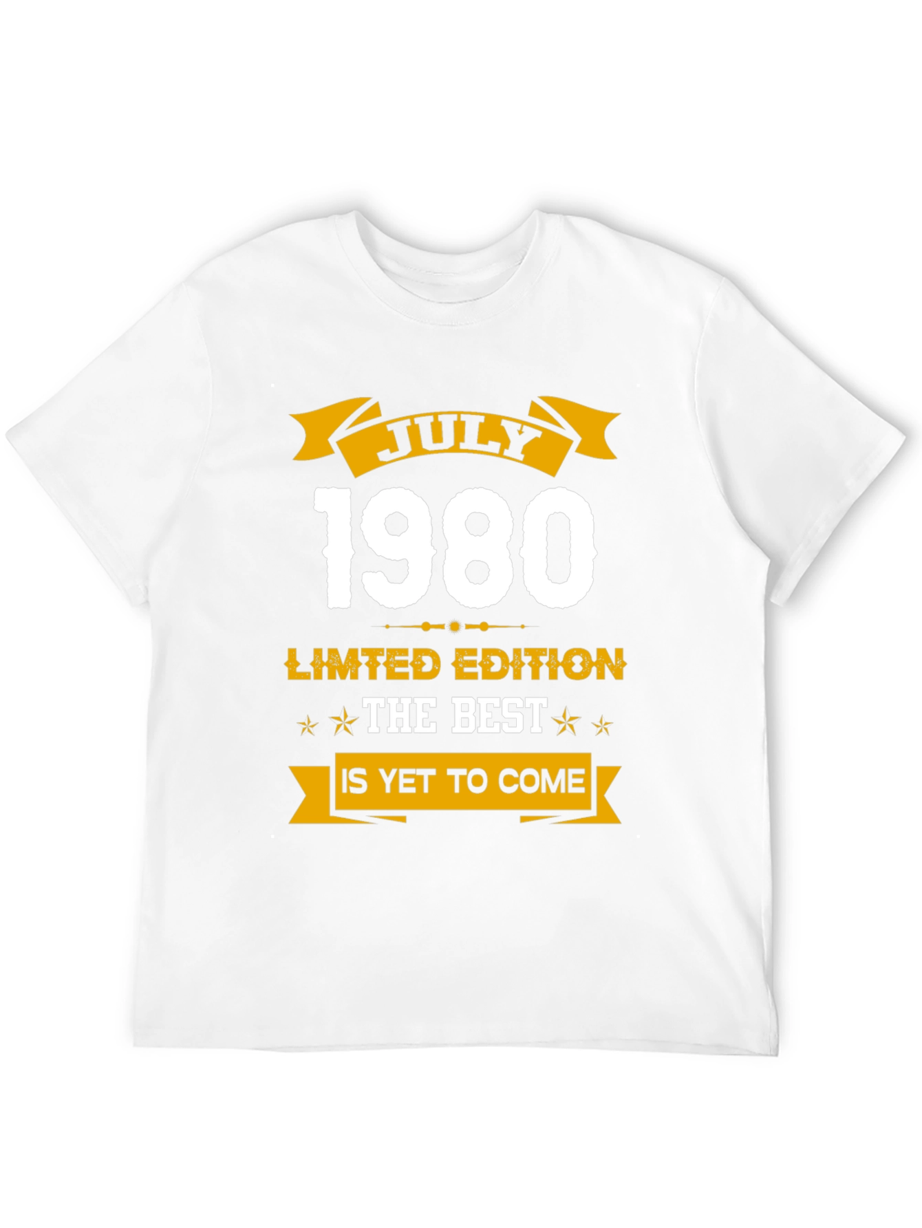 July 1980 Limited Edition Birthday T-Shirt
