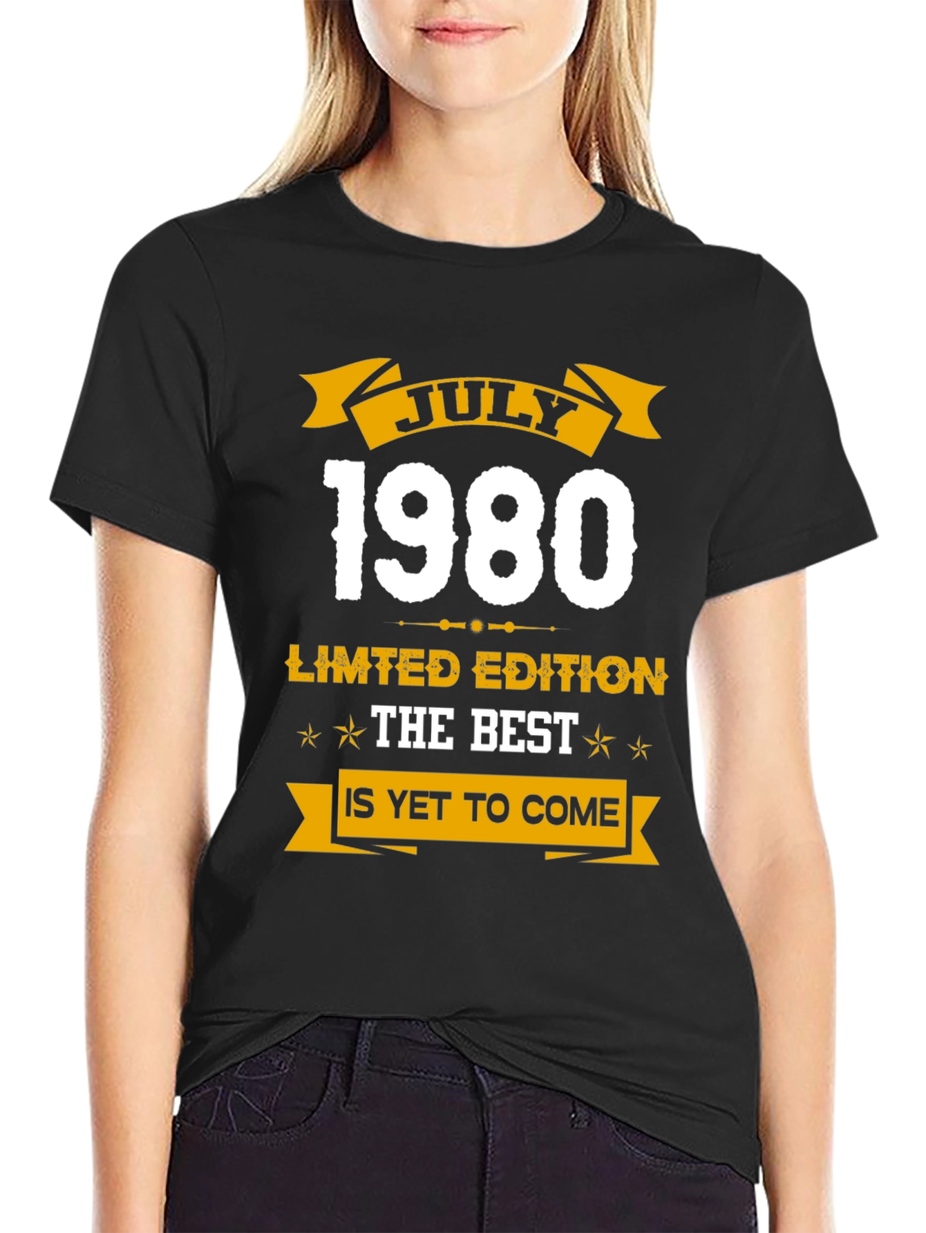 July 1980 Limited Edition Birthday T-Shirt