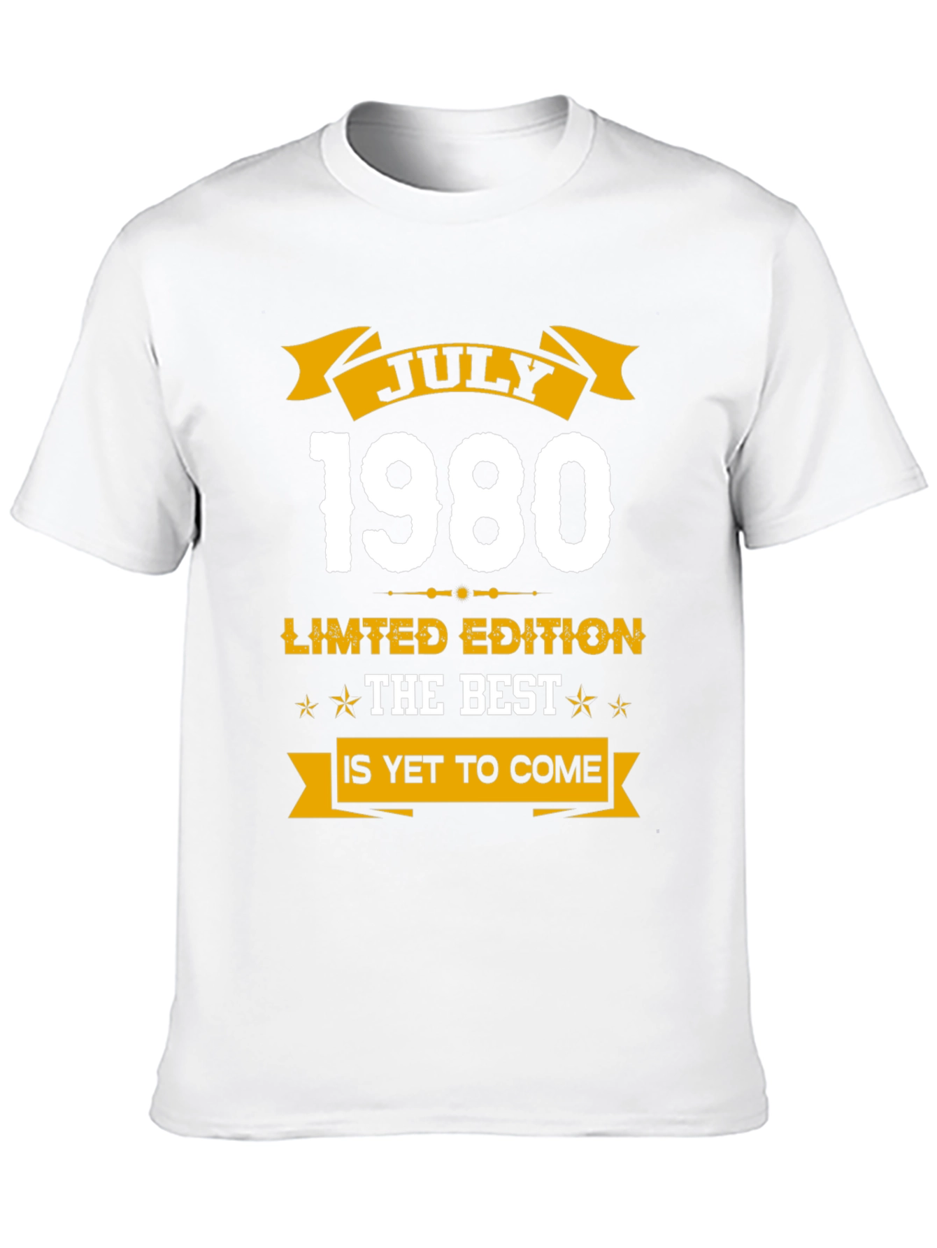 July 1980 Limited Edition Birthday T-Shirt