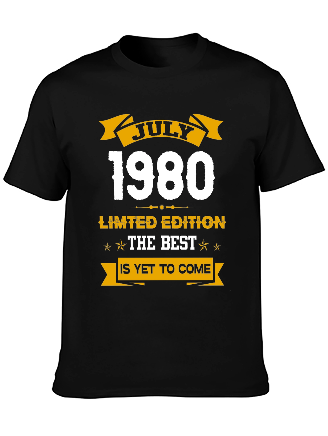 July 1980 Limited Edition Birthday T-Shirt