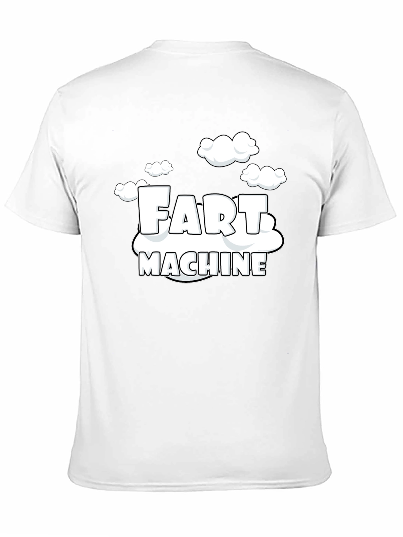 Fart Machine Black T-Shirt Funny Offensive Joke Graphic Tee