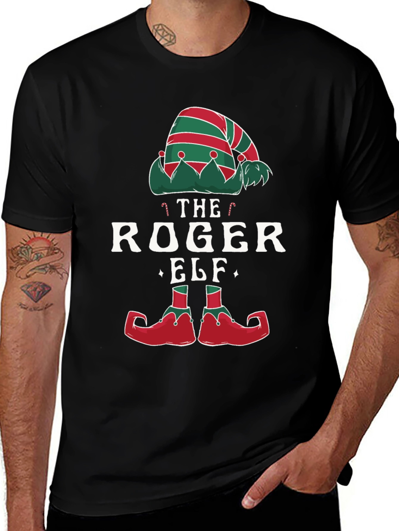 Roger the Elf Christmas T-Shirt