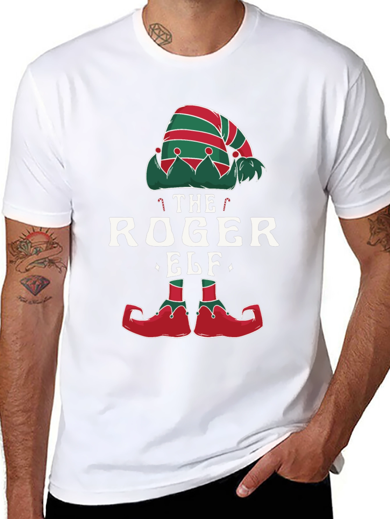 Roger the Elf Christmas T-Shirt