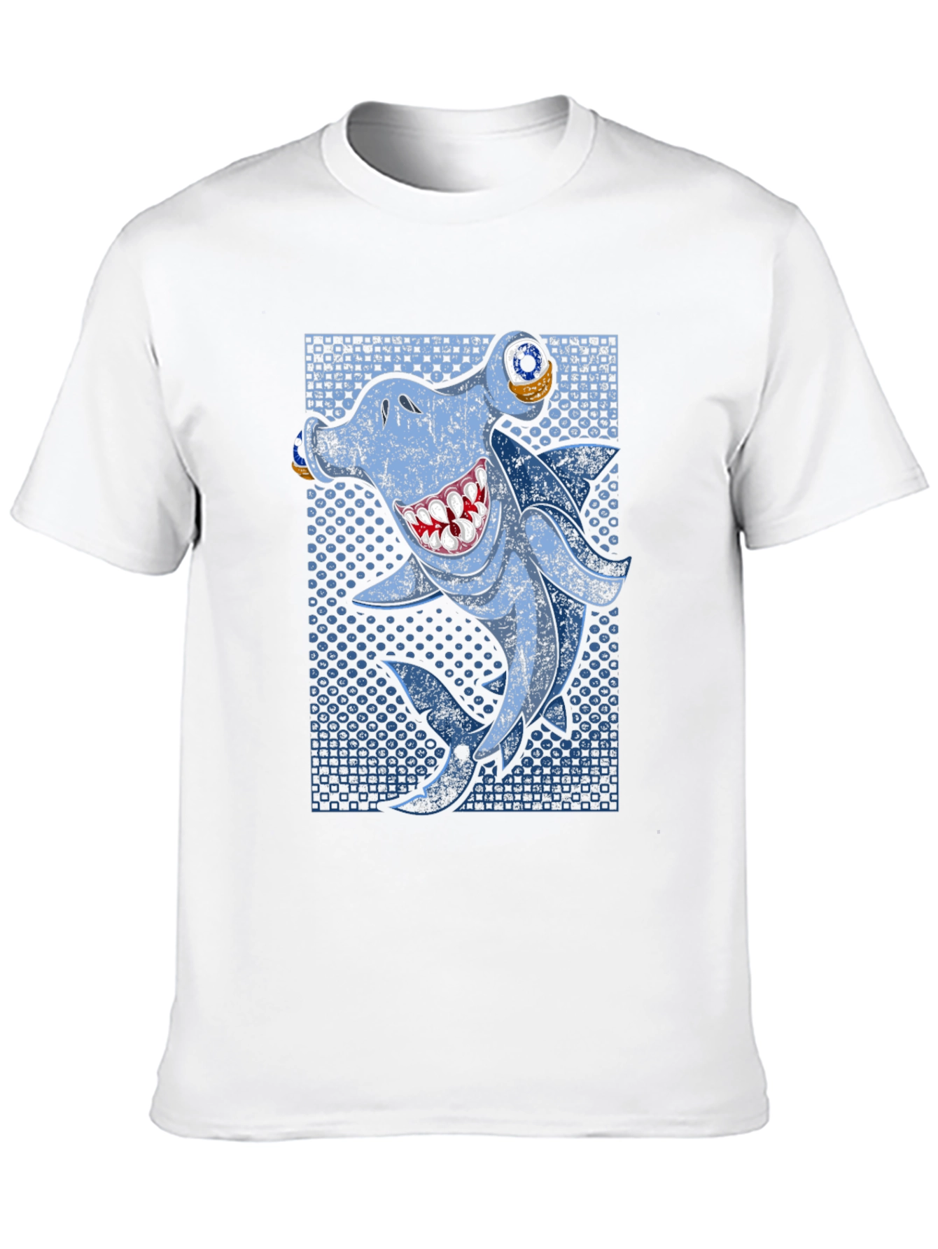 Hammerhead Shark Graphic Tee - Mens Black T-Shirt