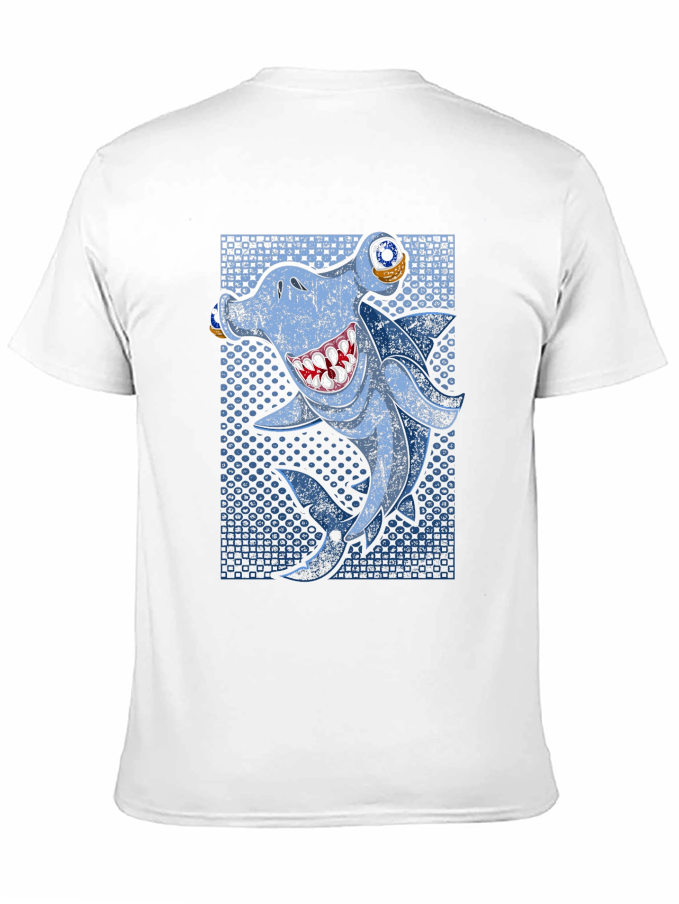 Hammerhead Shark Graphic Tee - Mens Black T-Shirt