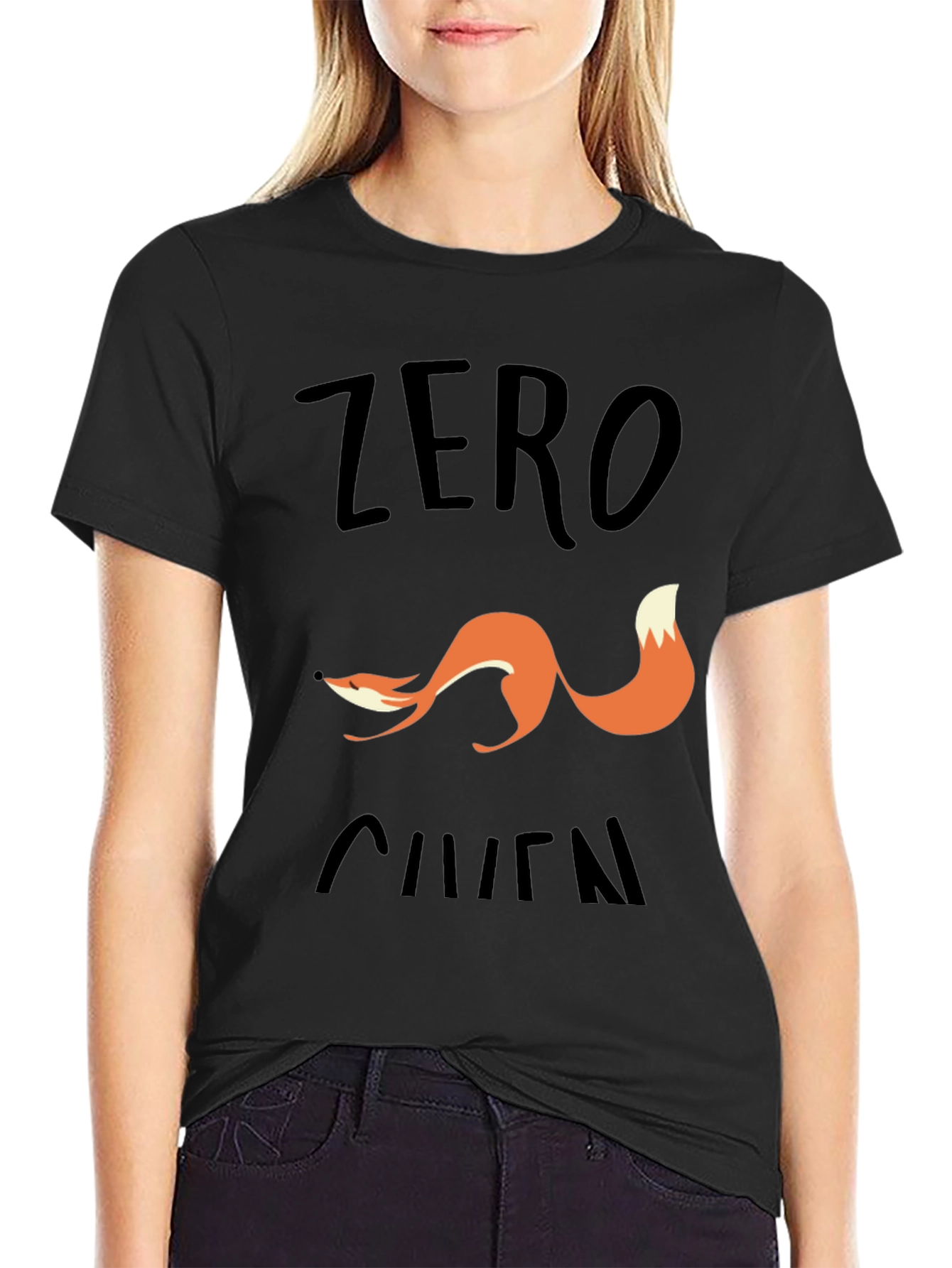 Zero Fox Given Black T-Shirt