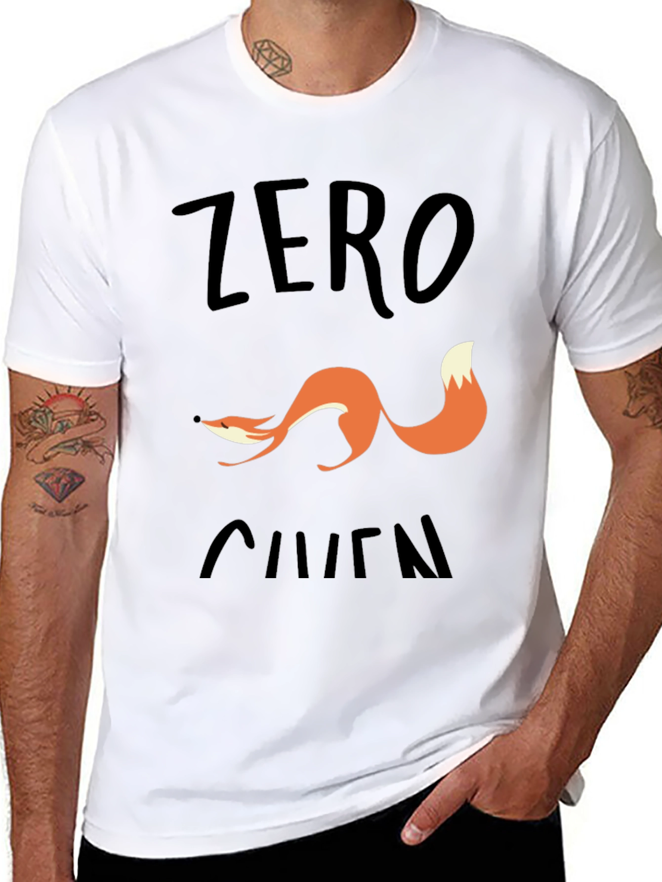 Zero Fox Given Black T-Shirt