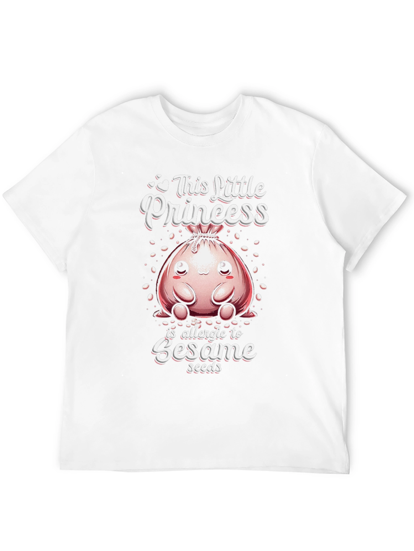 Sesame Allergy Princess T-Shirt - Cute & Safe