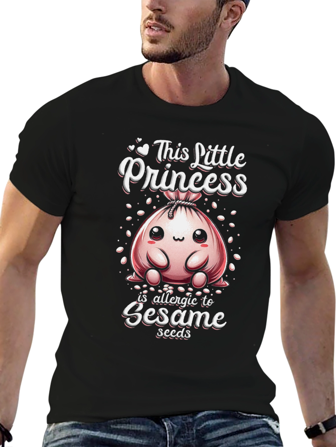 Sesame Allergy Princess T-Shirt - Cute & Safe