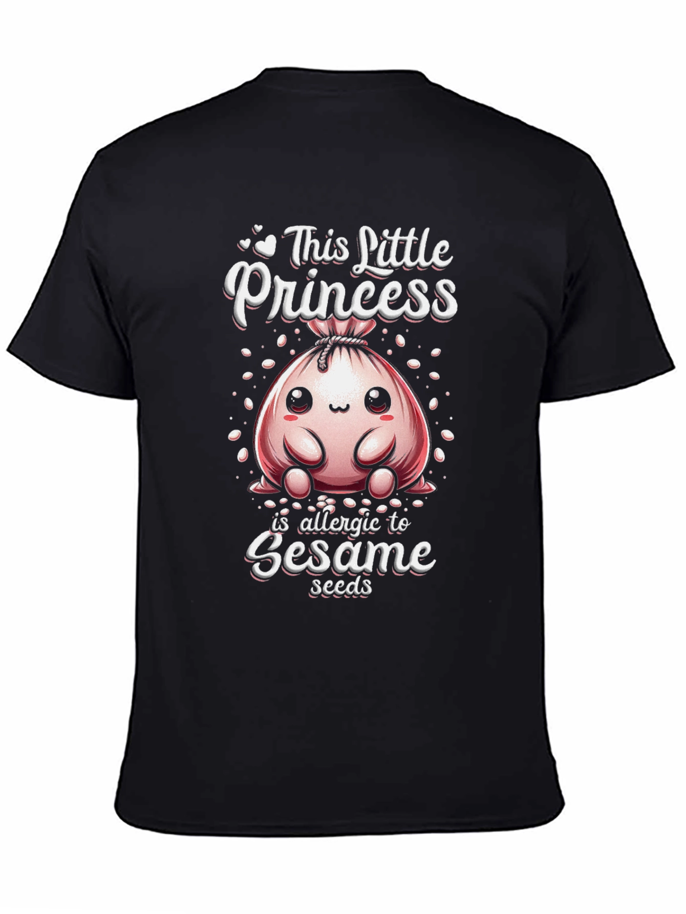 Sesame Allergy Princess T-Shirt - Cute & Safe