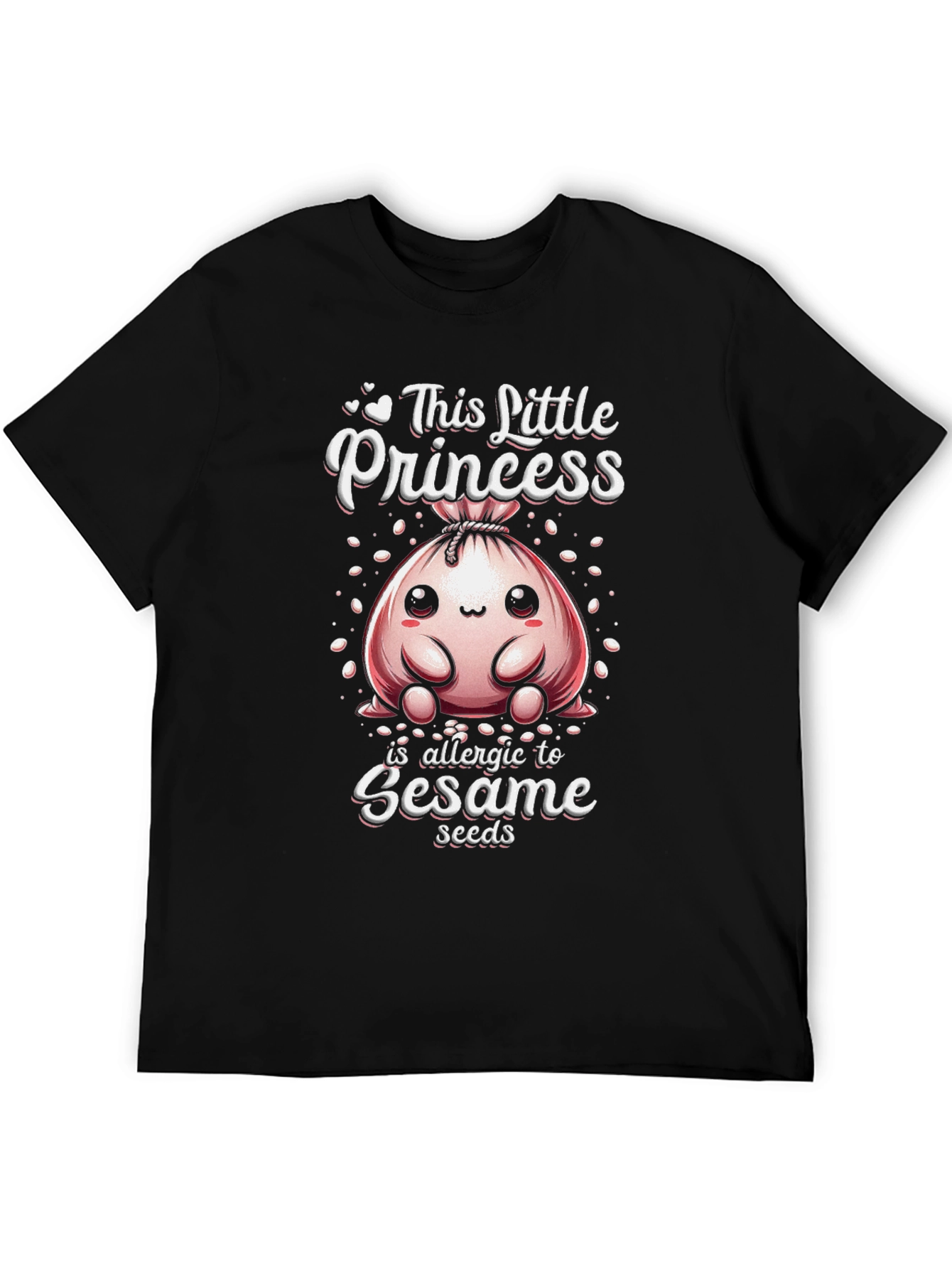 Sesame Allergy Princess T-Shirt - Cute & Safe