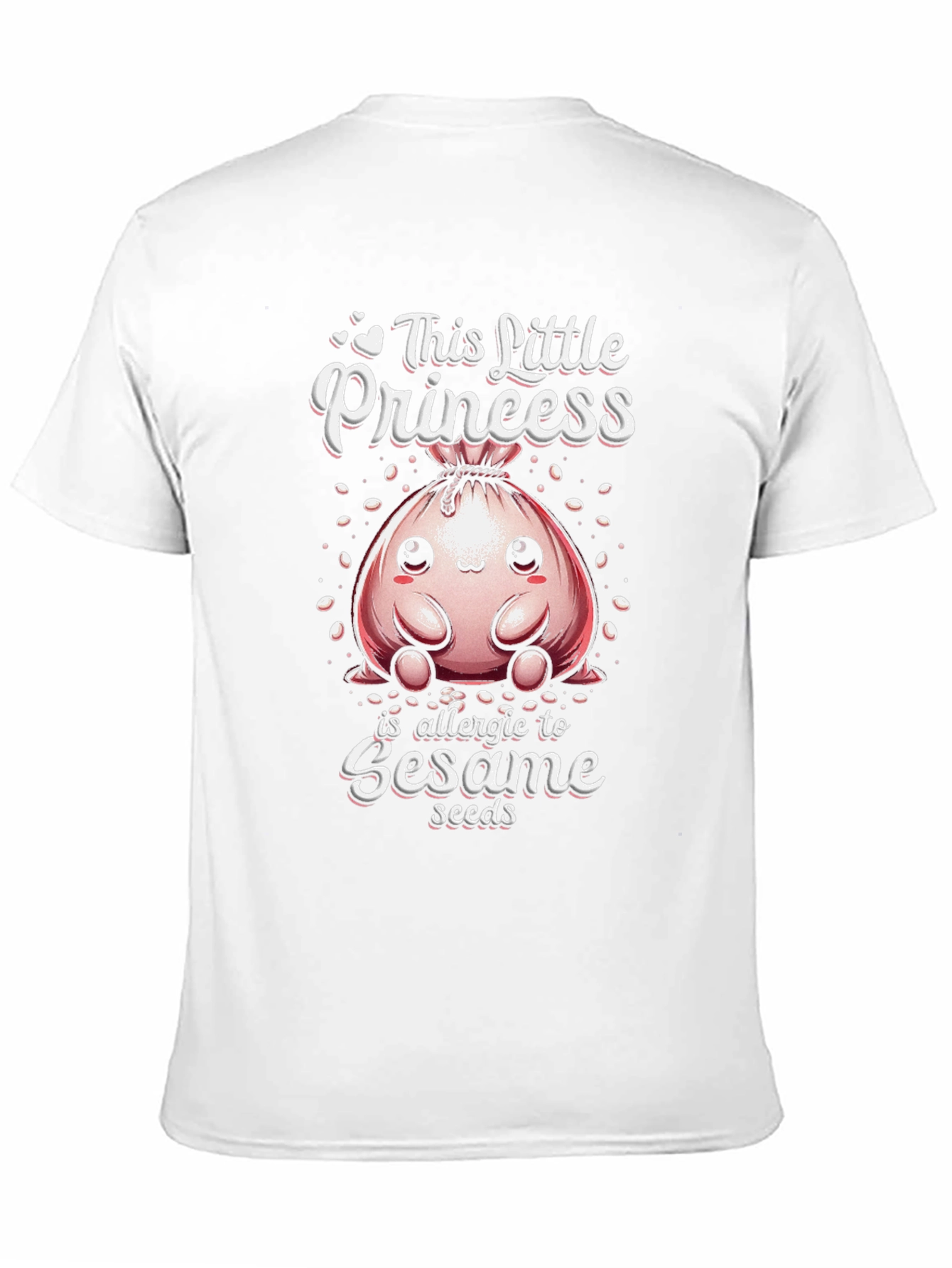 Sesame Allergy Princess T-Shirt - Cute & Safe
