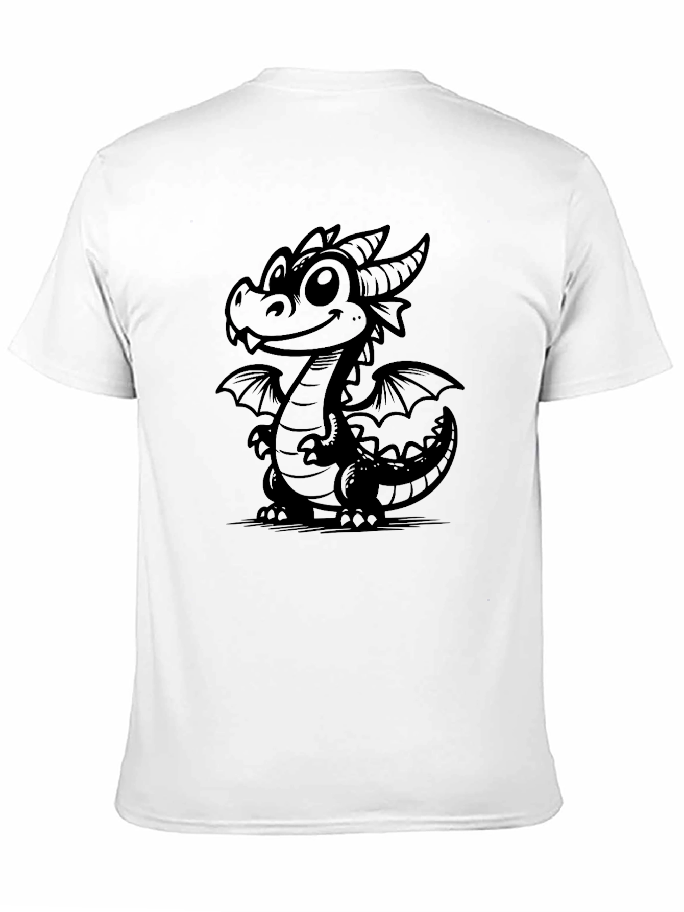 Dragon Graphic Tee - Mens Black T-Shirt
