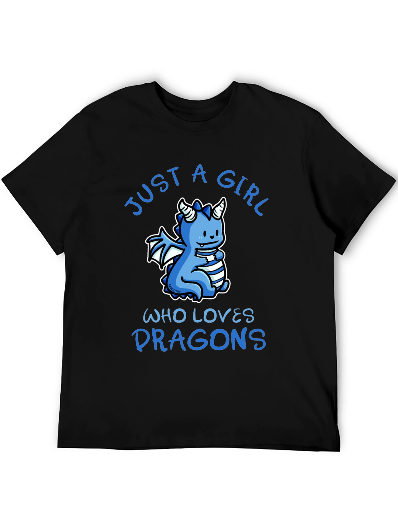 Cute Dragon Lover Graphic T-Shirt