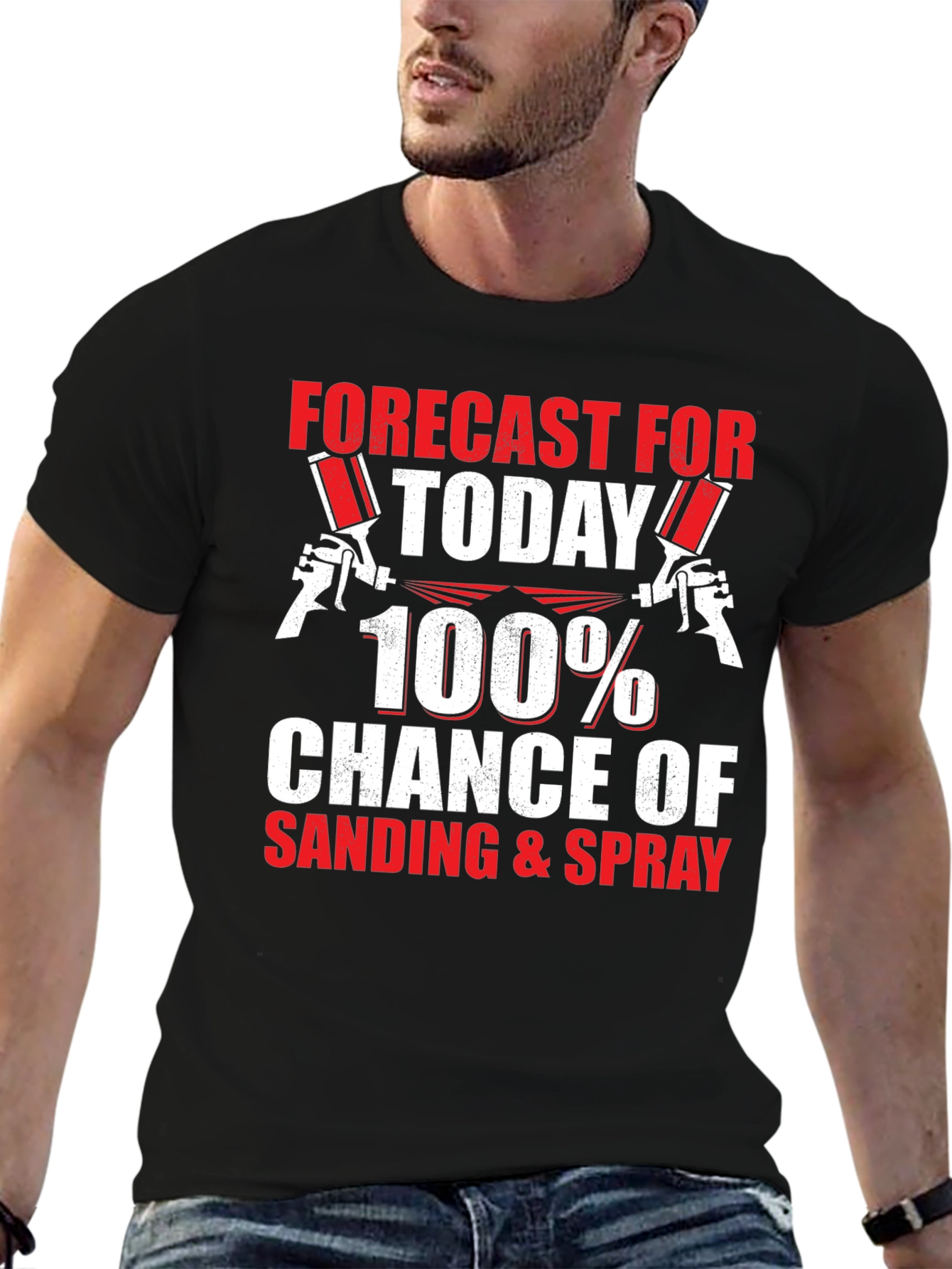 Forecast Sanding and Spray T-Shirt