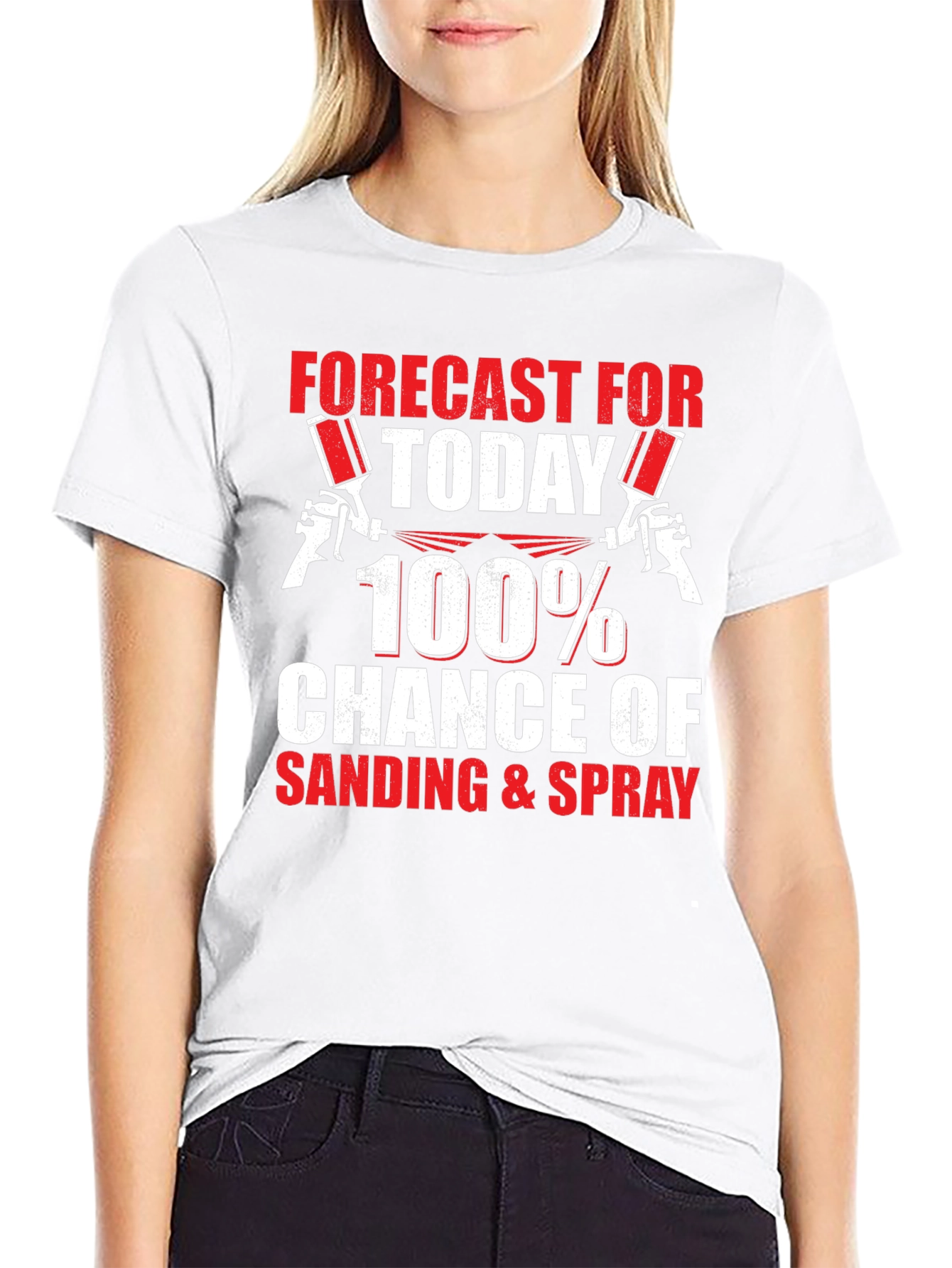 Forecast Sanding and Spray T-Shirt